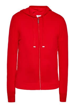 MO Gebreid vest Rood