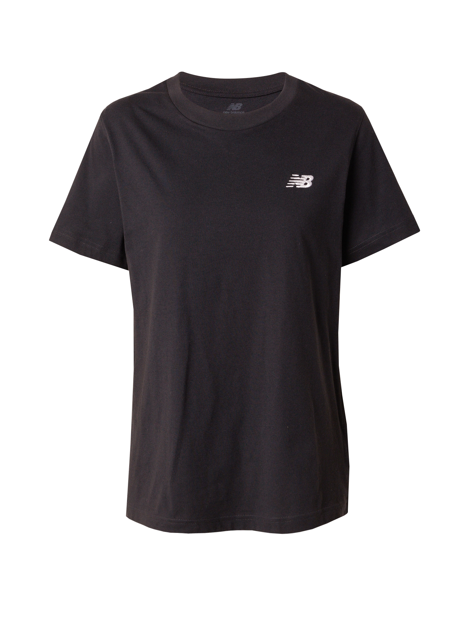 new balance Tricou Essentials  negru / alb