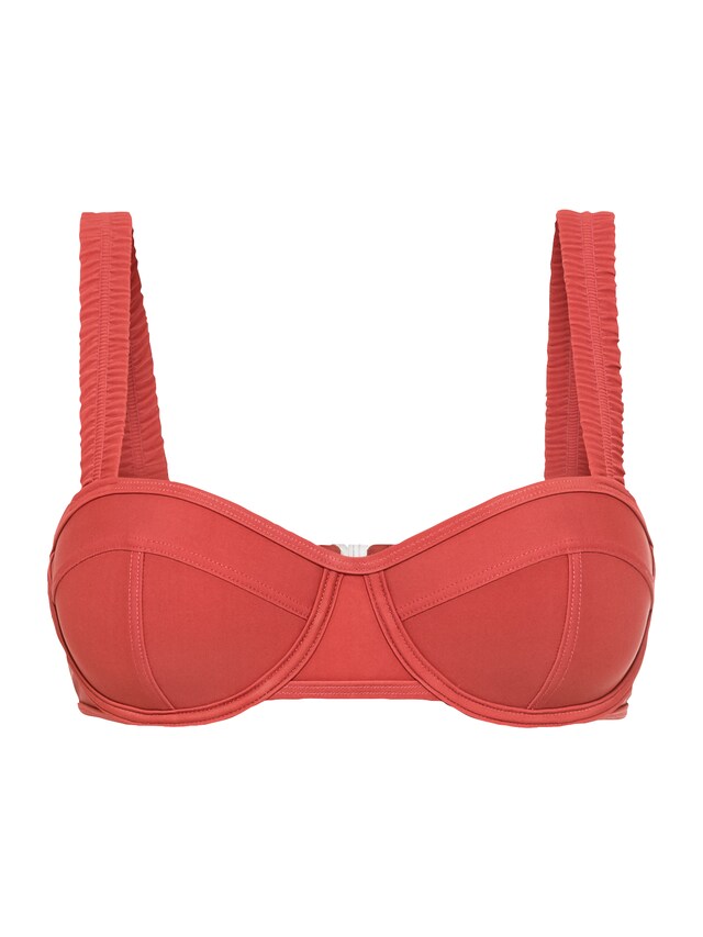 LSCN by LASCANA, Bikini felső 'Gina', piros, 1 kép a 5 közül