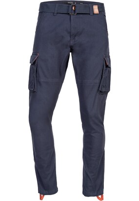 INDICODE JEANS Cargobroek ‘Mathen’ Blauw