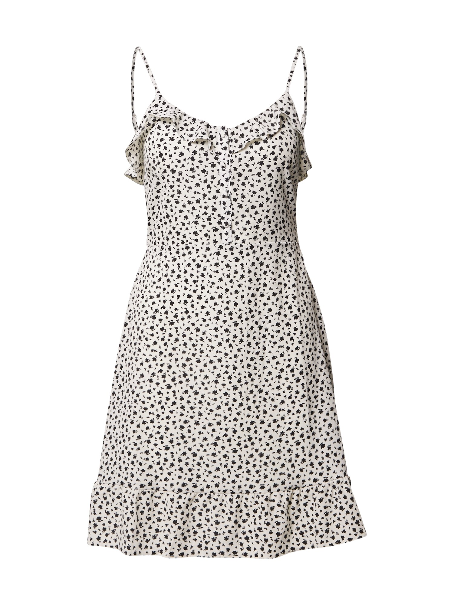 NEW LOOK Suknelė 'Georgie'  balta / juoda