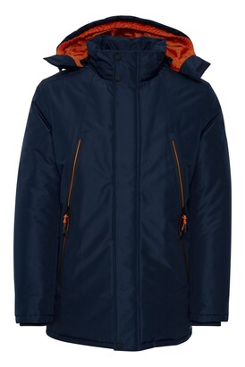 FQ1924 Winterjas ‘Abbe’ Navy / Grijs / Oranje / Wit