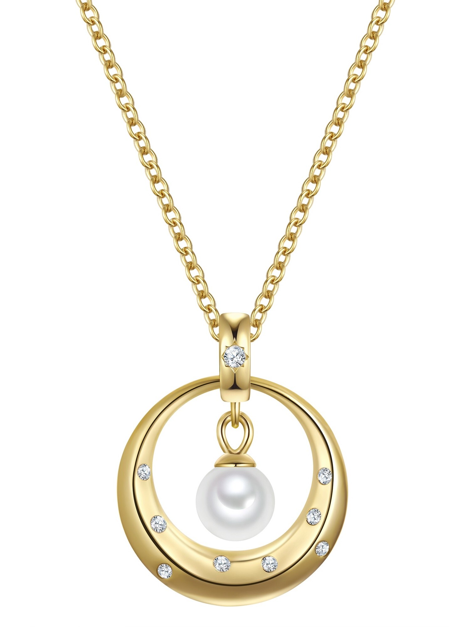 Rafaela Donata Ketting Goudgeel / Wit