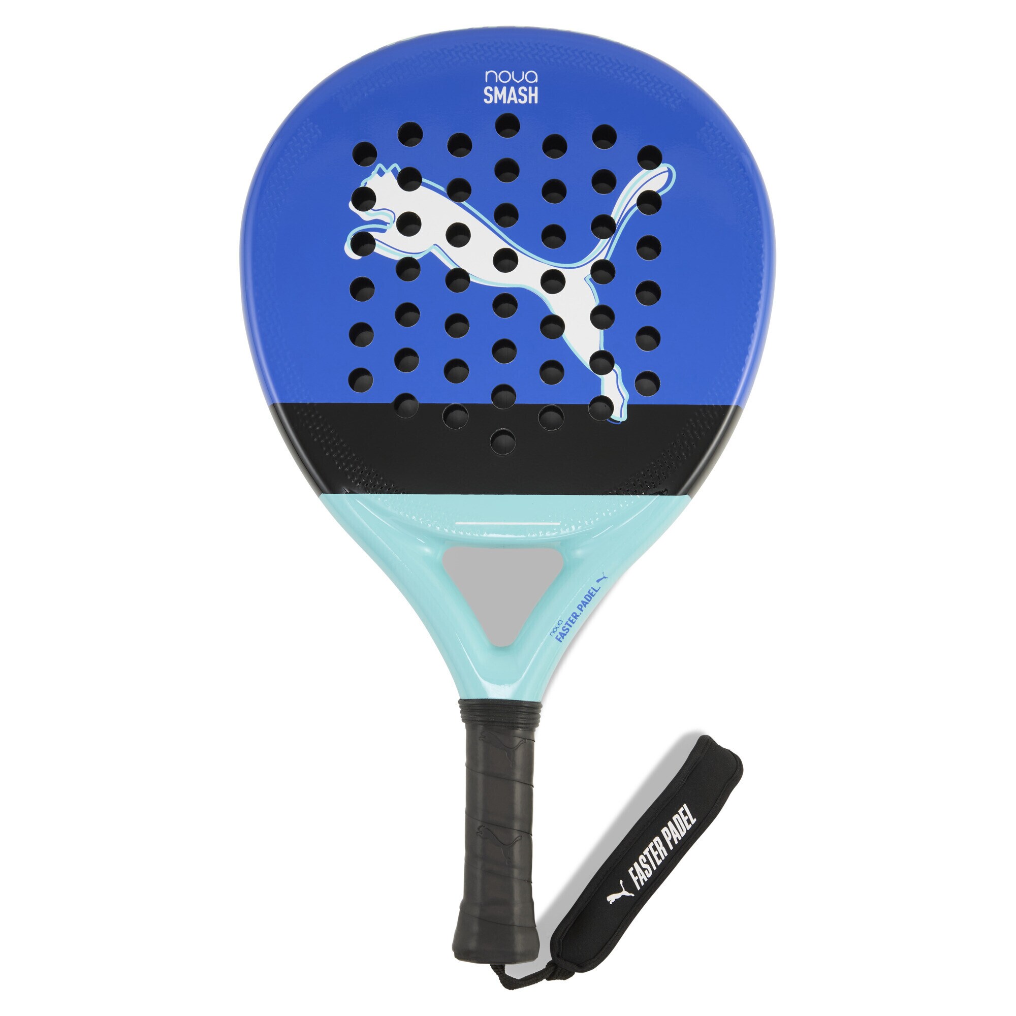 PUMA Ütők 'Nova Padel Smash'  kék / menta / fekete / fehér akciós termékkép 1