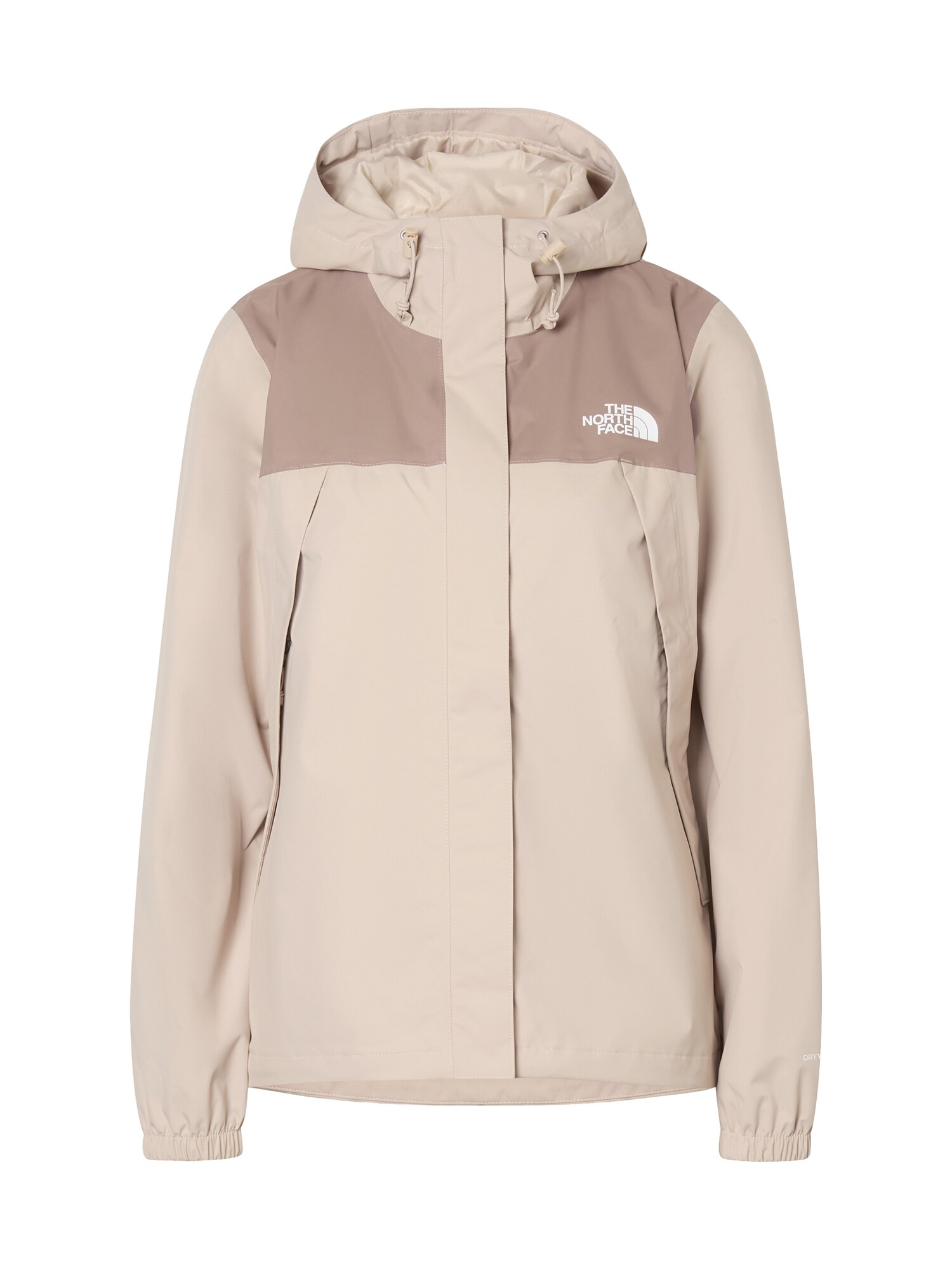 THE NORTH FACE Outdoorová bunda 'ANTORA'  tmavošedá / farby bahna