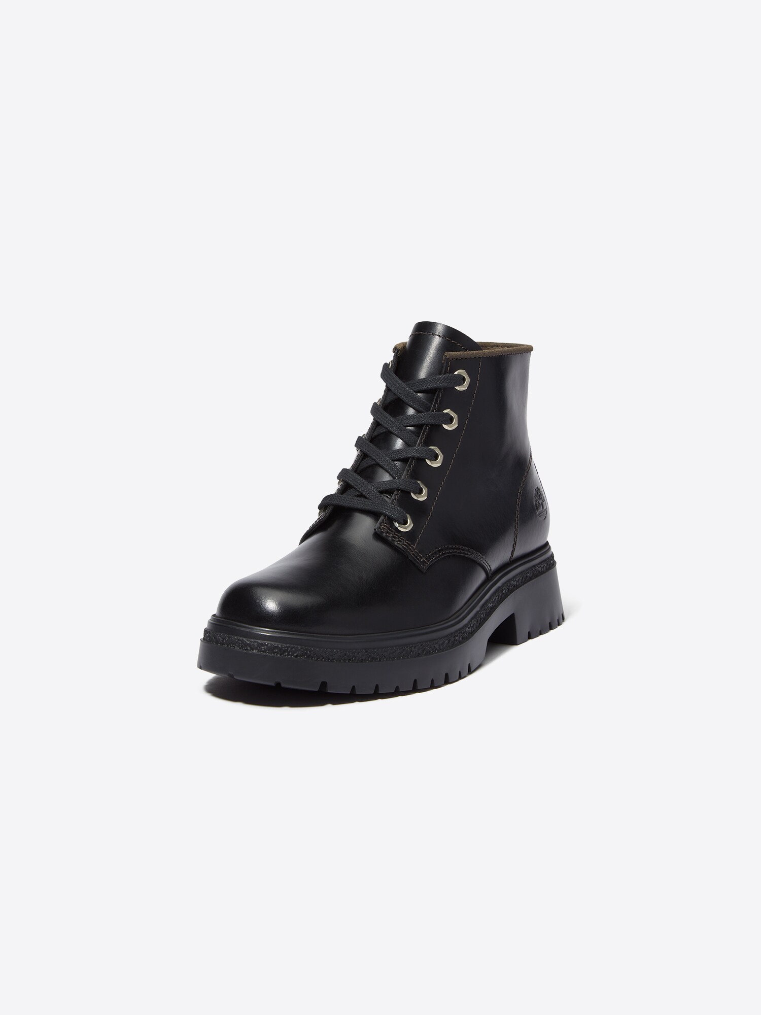 TIMBERLAND Ghete cu șireturi  negru