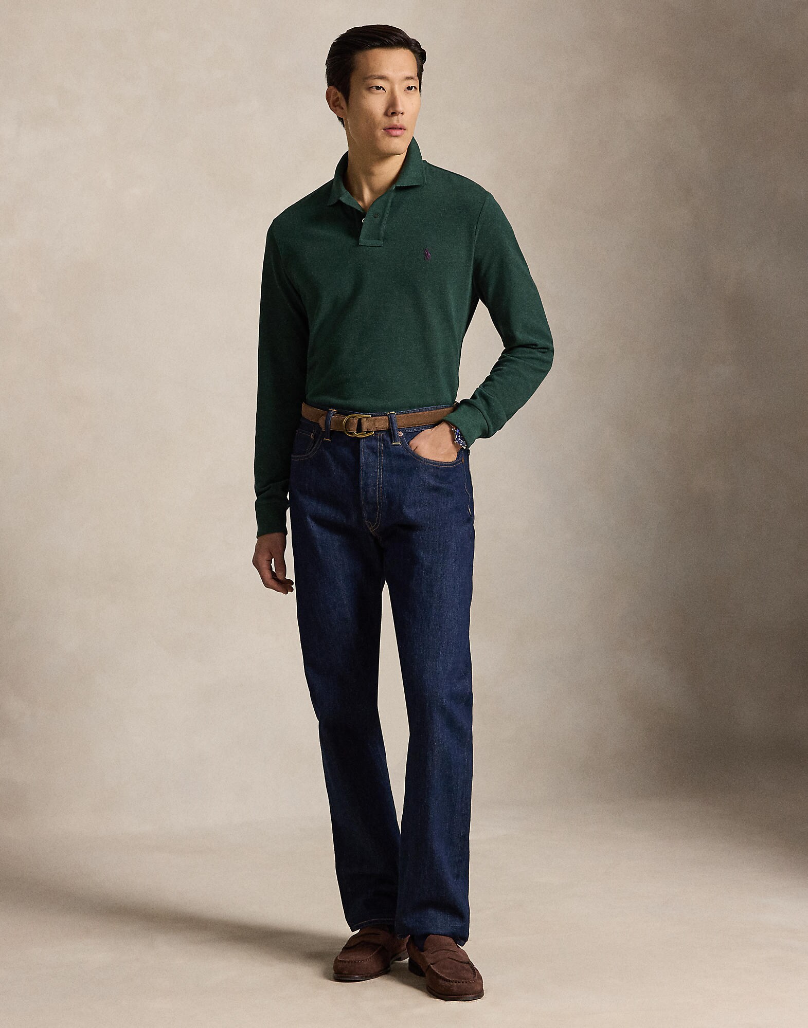 Polo Ralph Lauren Camiseta  verde moteado – imagen 8