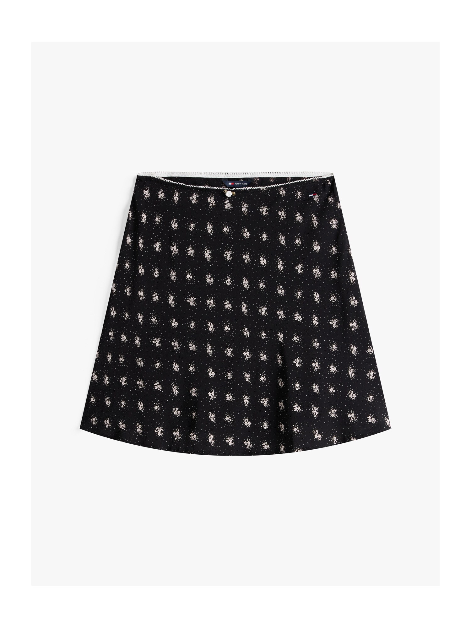 Tommy Jeans Szoknyák  fekete / fehér akciós termékkép 1