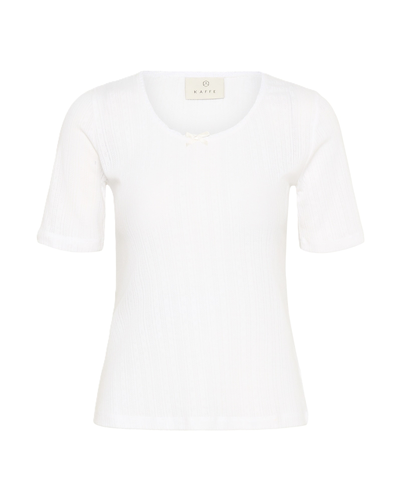 Kaffe Tricou Viba alb natural
