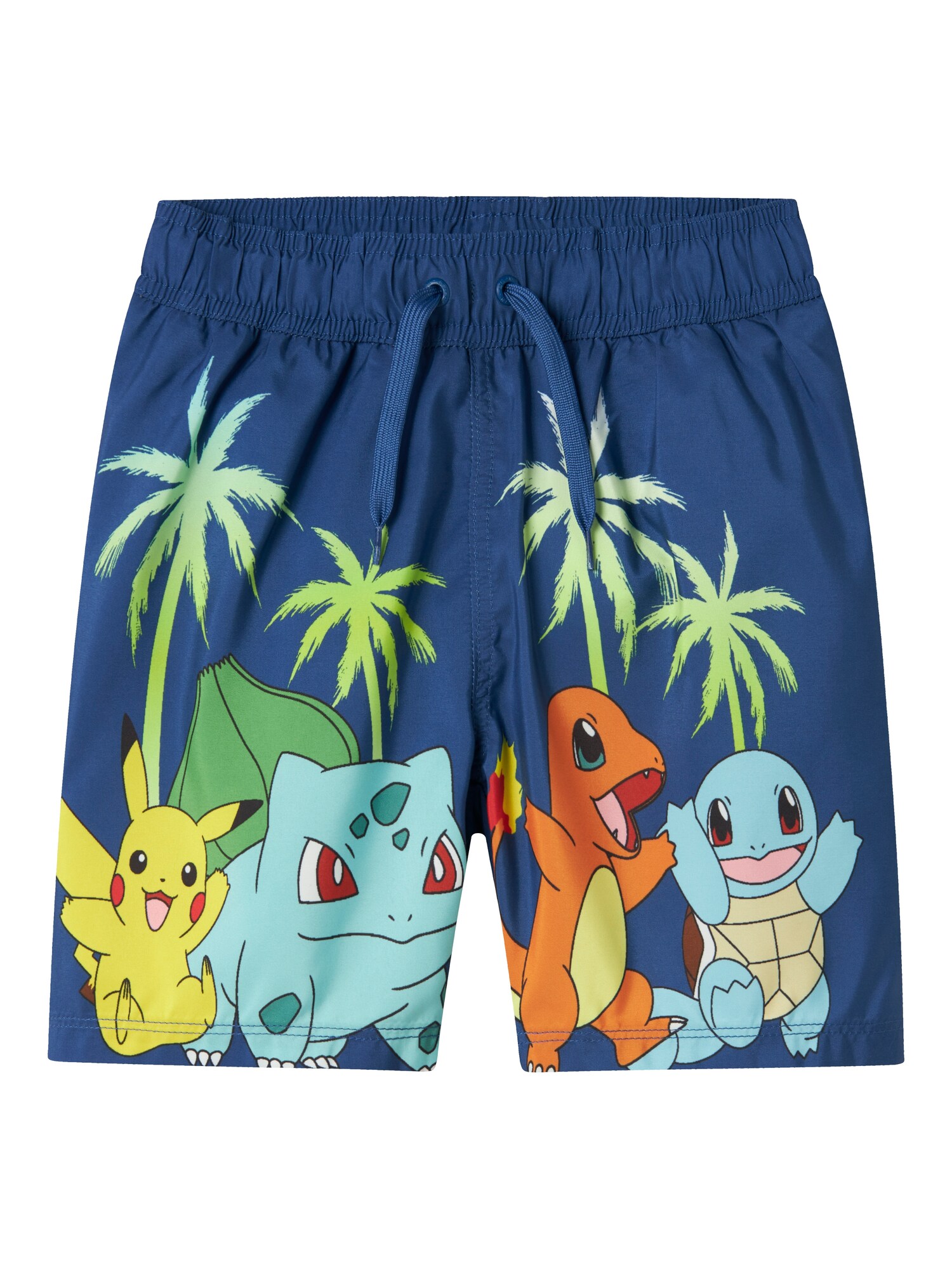 NAME IT Rövid fürdőnadrágok 'NKMMacsen Pokemon'  világoskék / sötétkék / zöld / narancs akciós termékkép 1