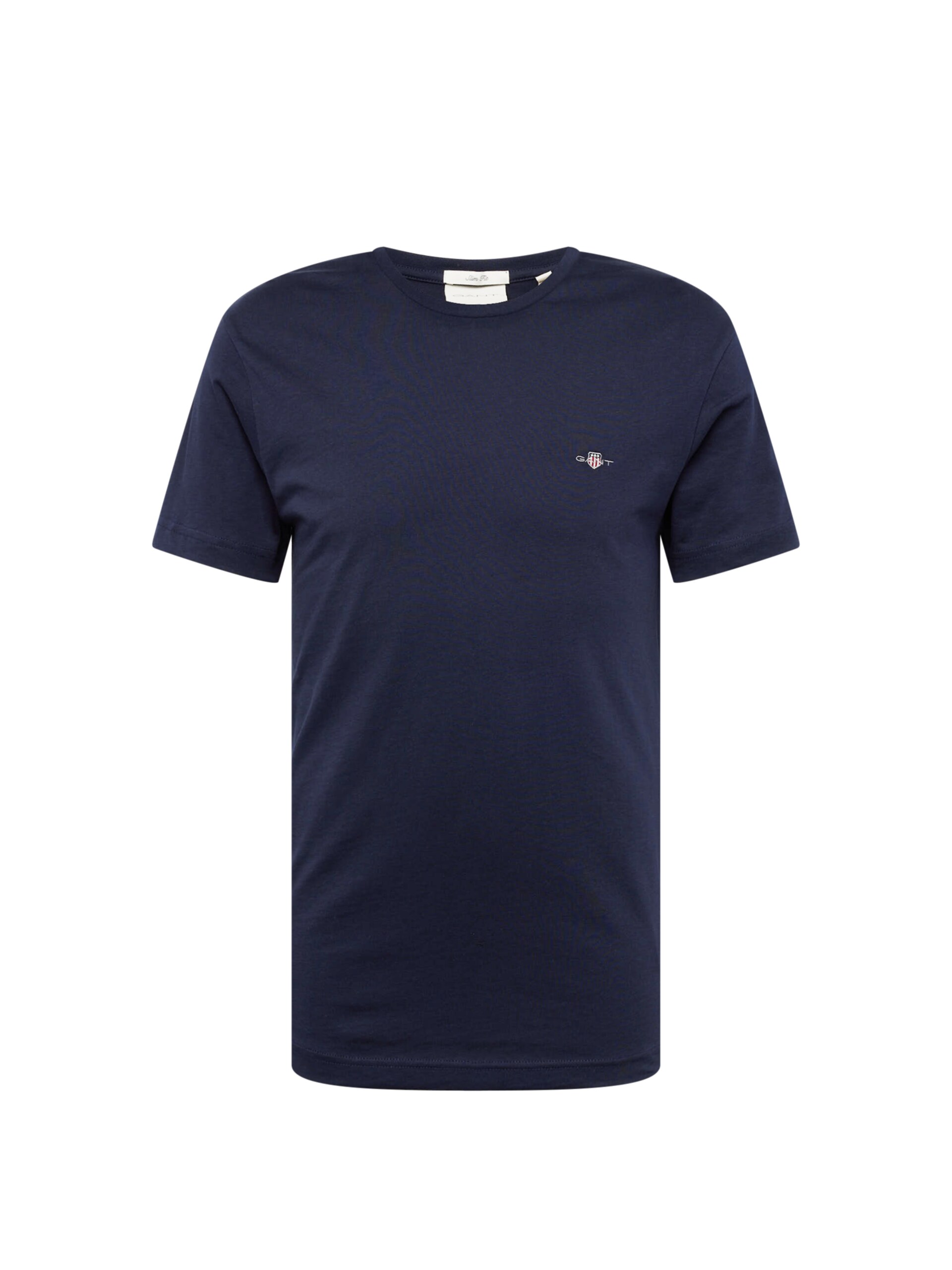 Gant T-shirt marinblå / silvergrå / röd herr