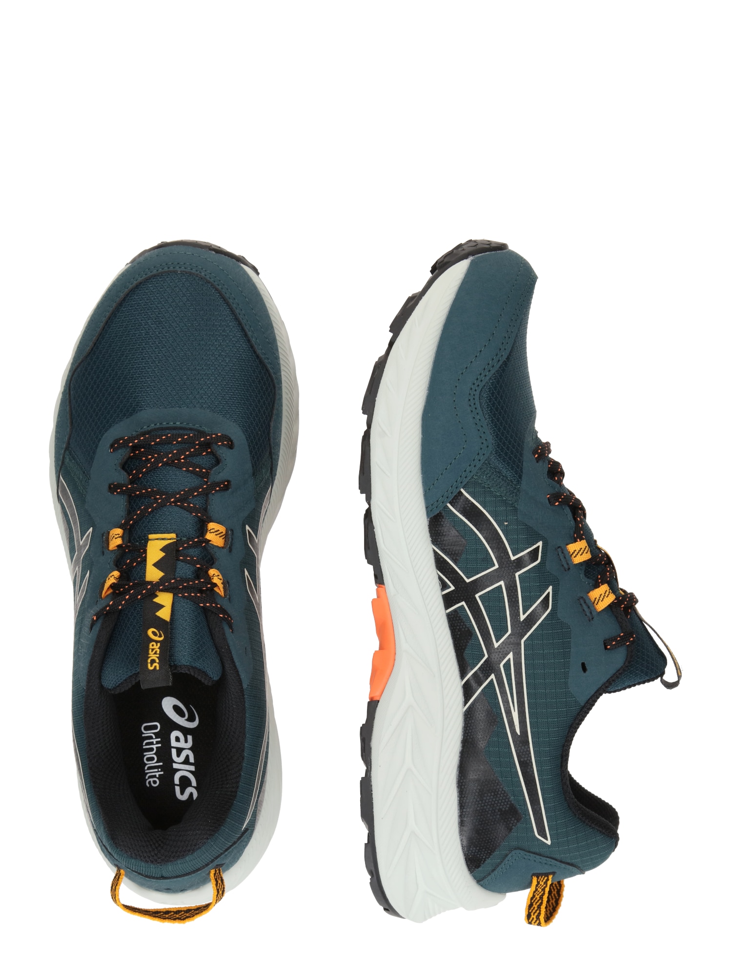 ASICS Futócipők 'Venture 10'  világos sárga / sötétzöld / fekete termék 2. képe