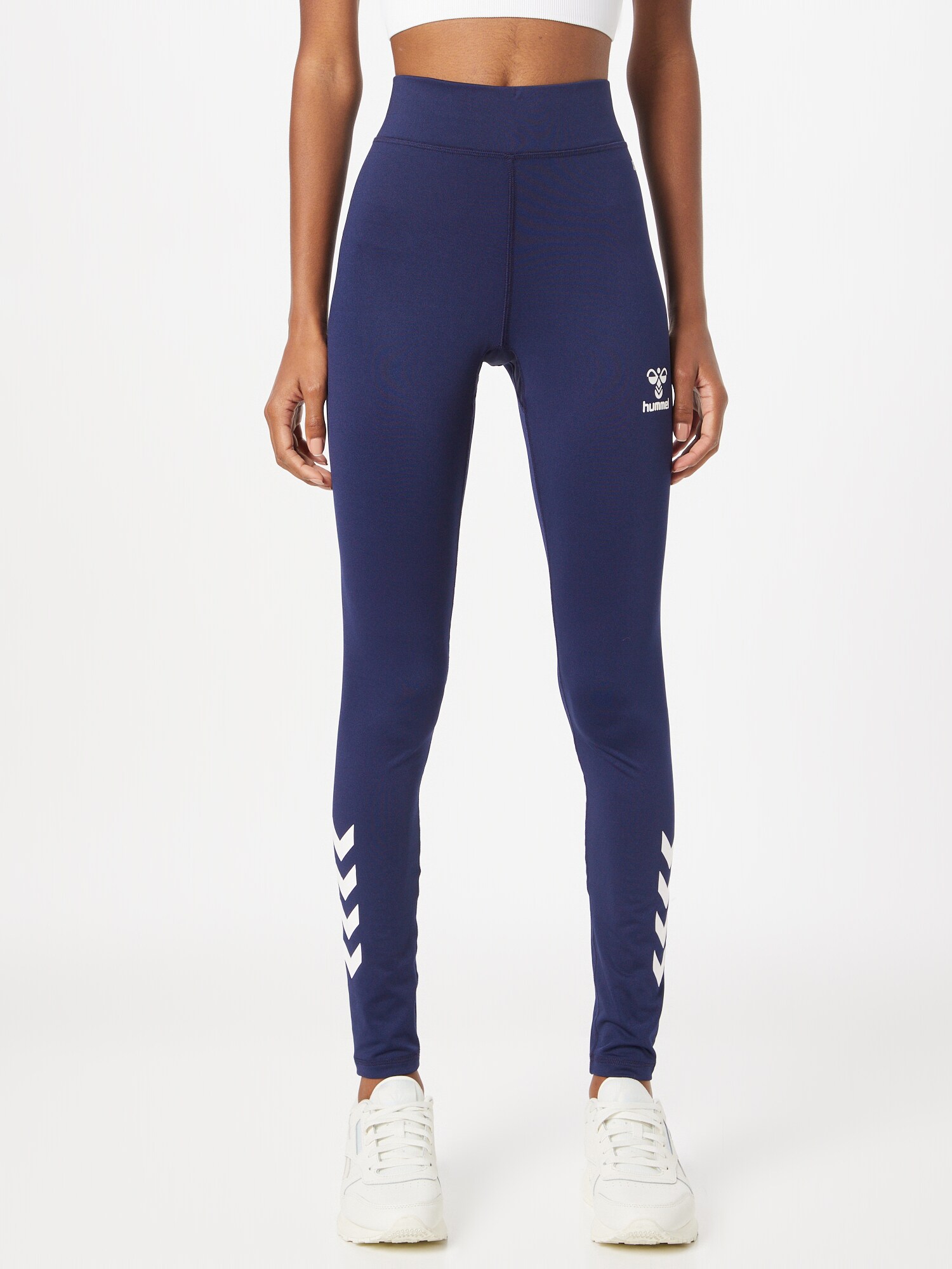 Hummel Sportnadrágok  tengerészkék / fehér termék 2. képe
