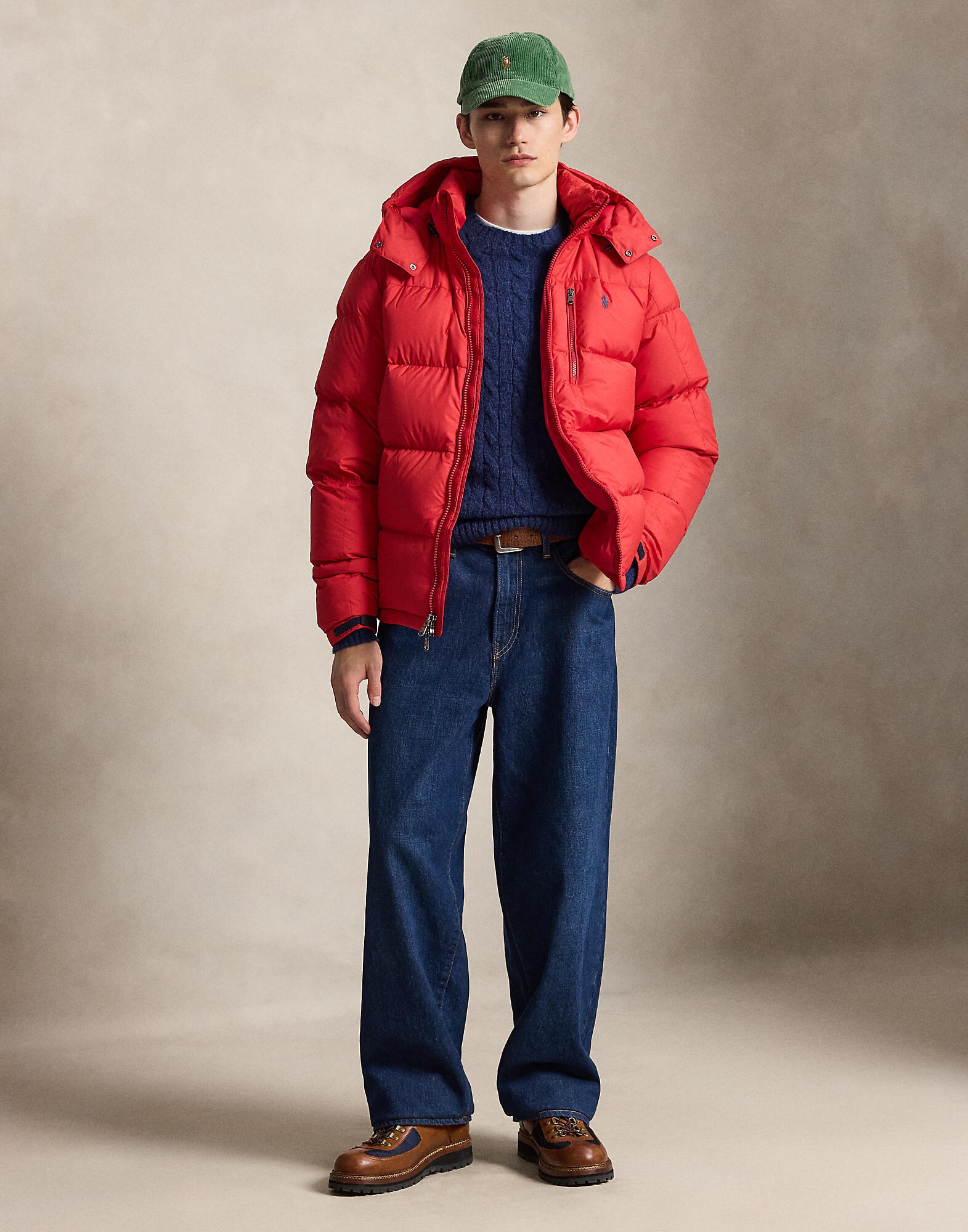 Polo Ralph Lauren Chaqueta de invierno  rojo – imagen 4