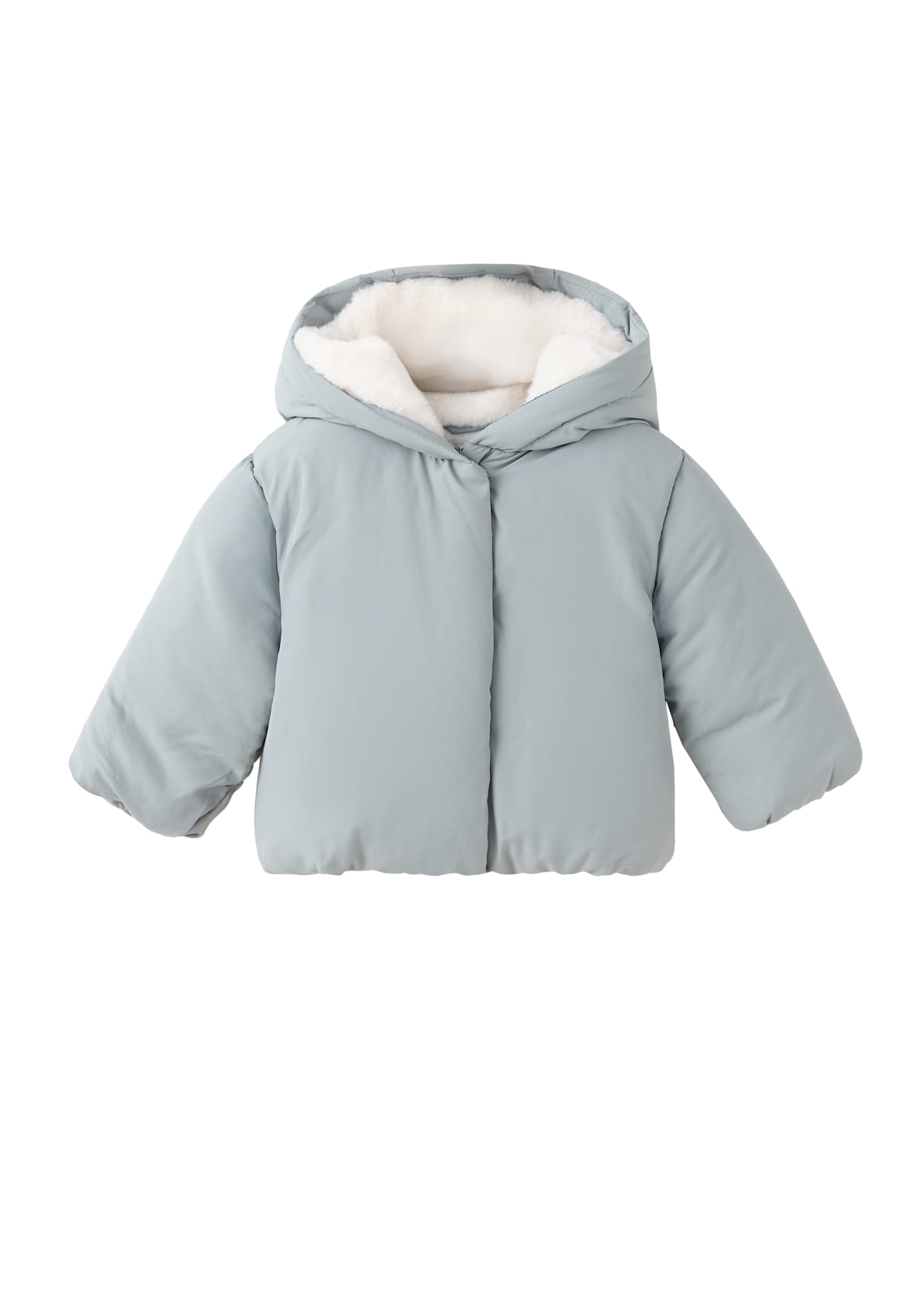 MANGO KIDS Geacă de iarnă TOKYO verde pastel
