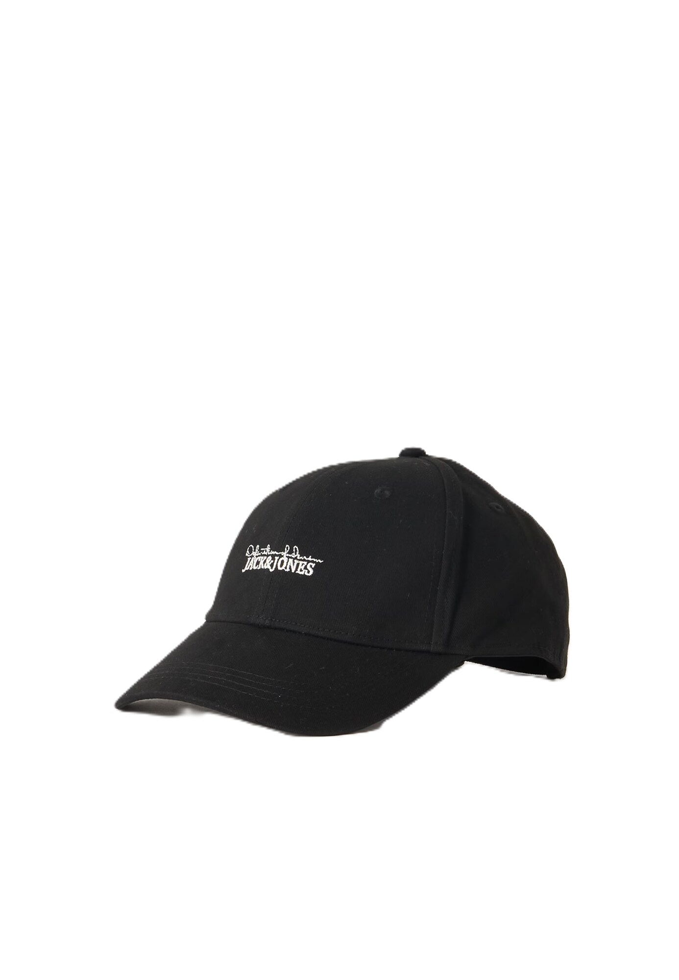 JACK & JONES Șapcă negru / alb