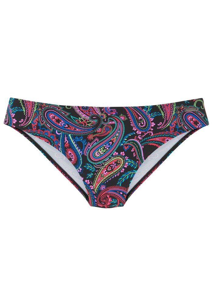 VENICE BEACH Bikinihose Damen Größe XXS dunkelblau / hellgrün / himbeer / schwarz