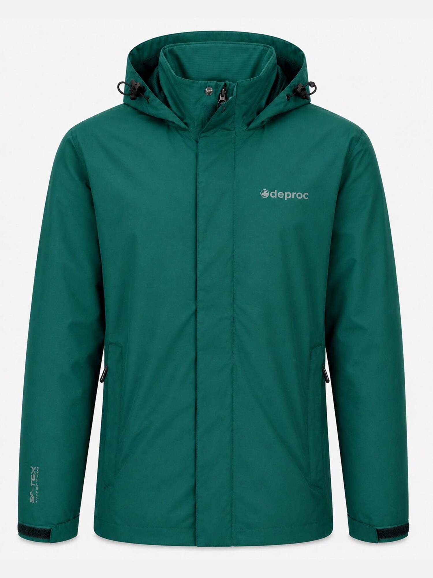deproc Outdoor jakna 'Outdoorjacke LAVAL Herren Regenjacke, Wanderjacke' petrol