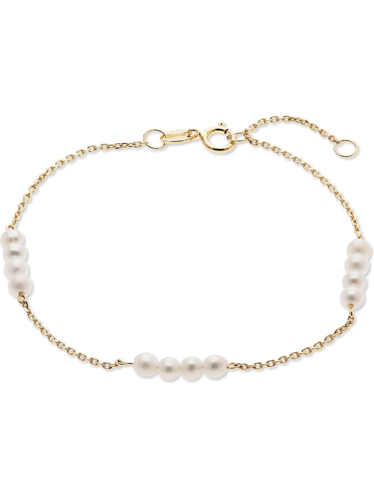 CHRIST Armband Damen Größe One Size gold / perlweiß