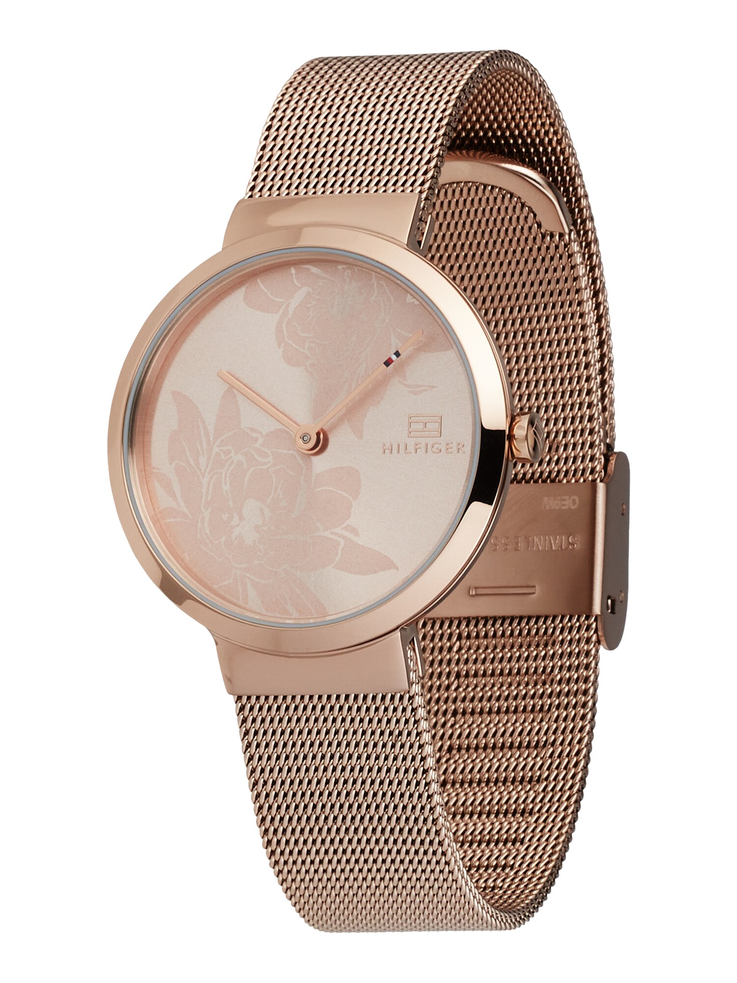 TOMMY HILFIGER Analoginis (įprasto dizaino) laikrodis rožinio aukso spalva