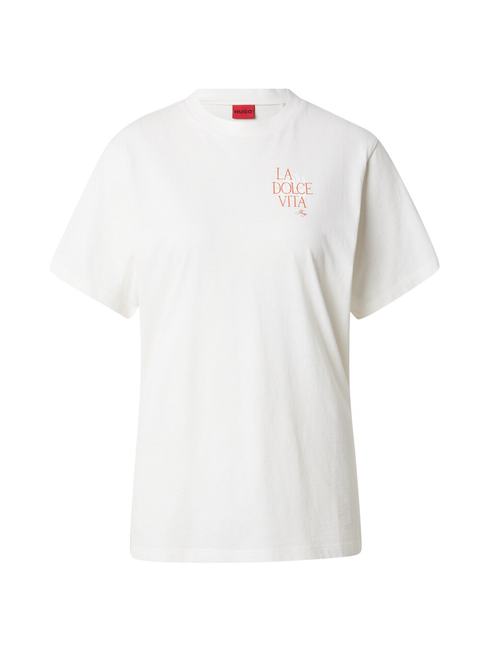 T-shirt nattblå / ljusgrå / ljusröd