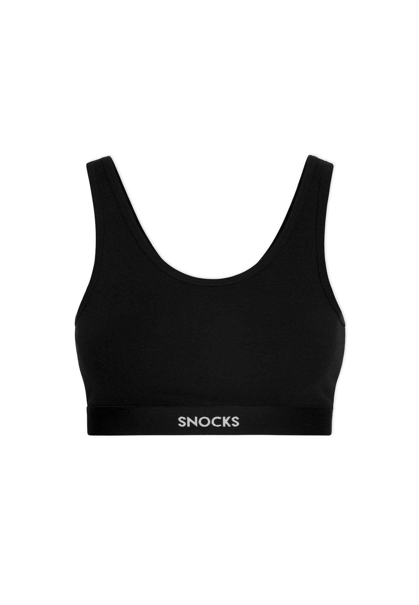 SNOCKS Sutien  negru / alb
