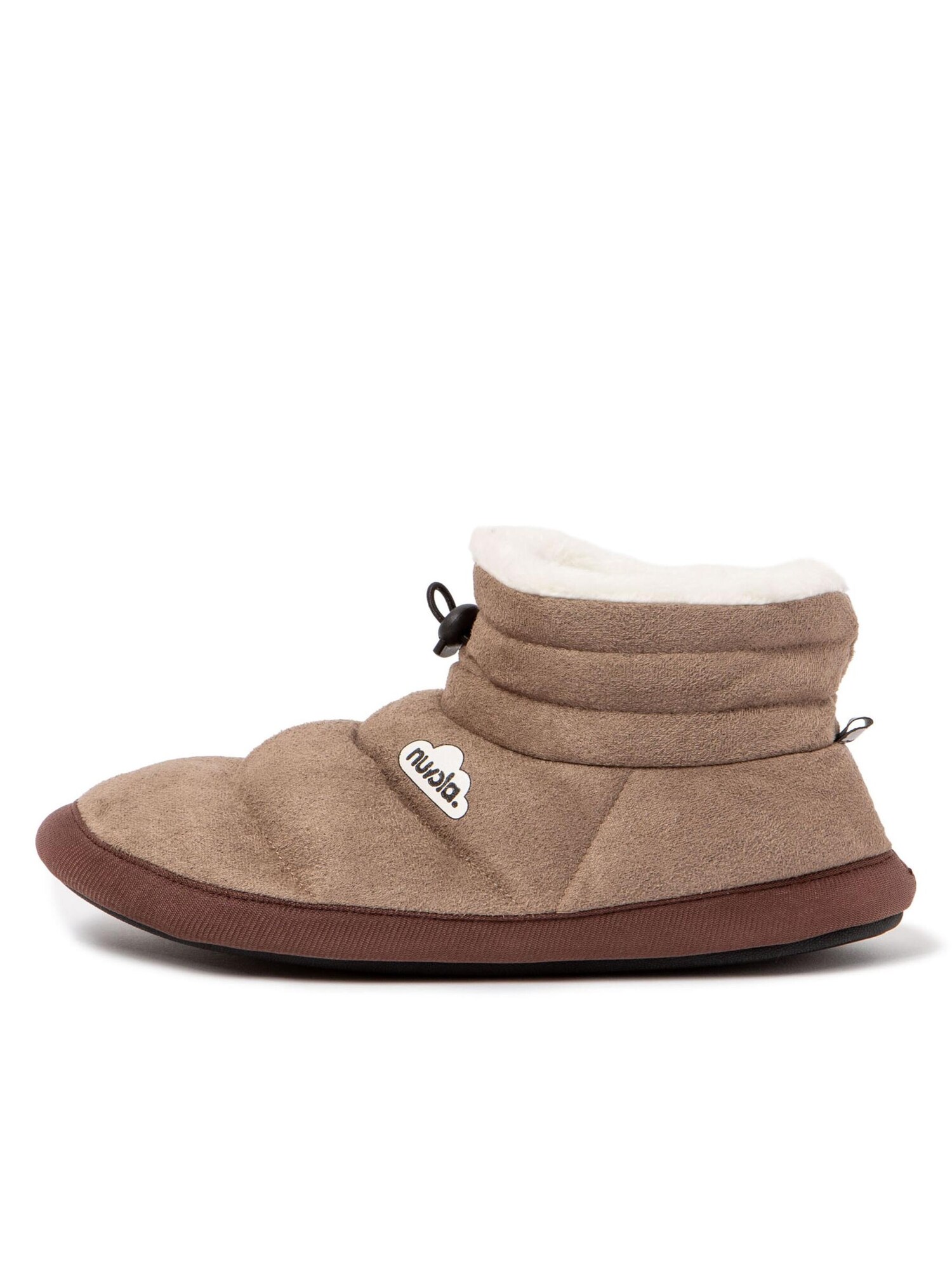 Nuvola. Zapatillas de casa 'Home Velvet'  taupe