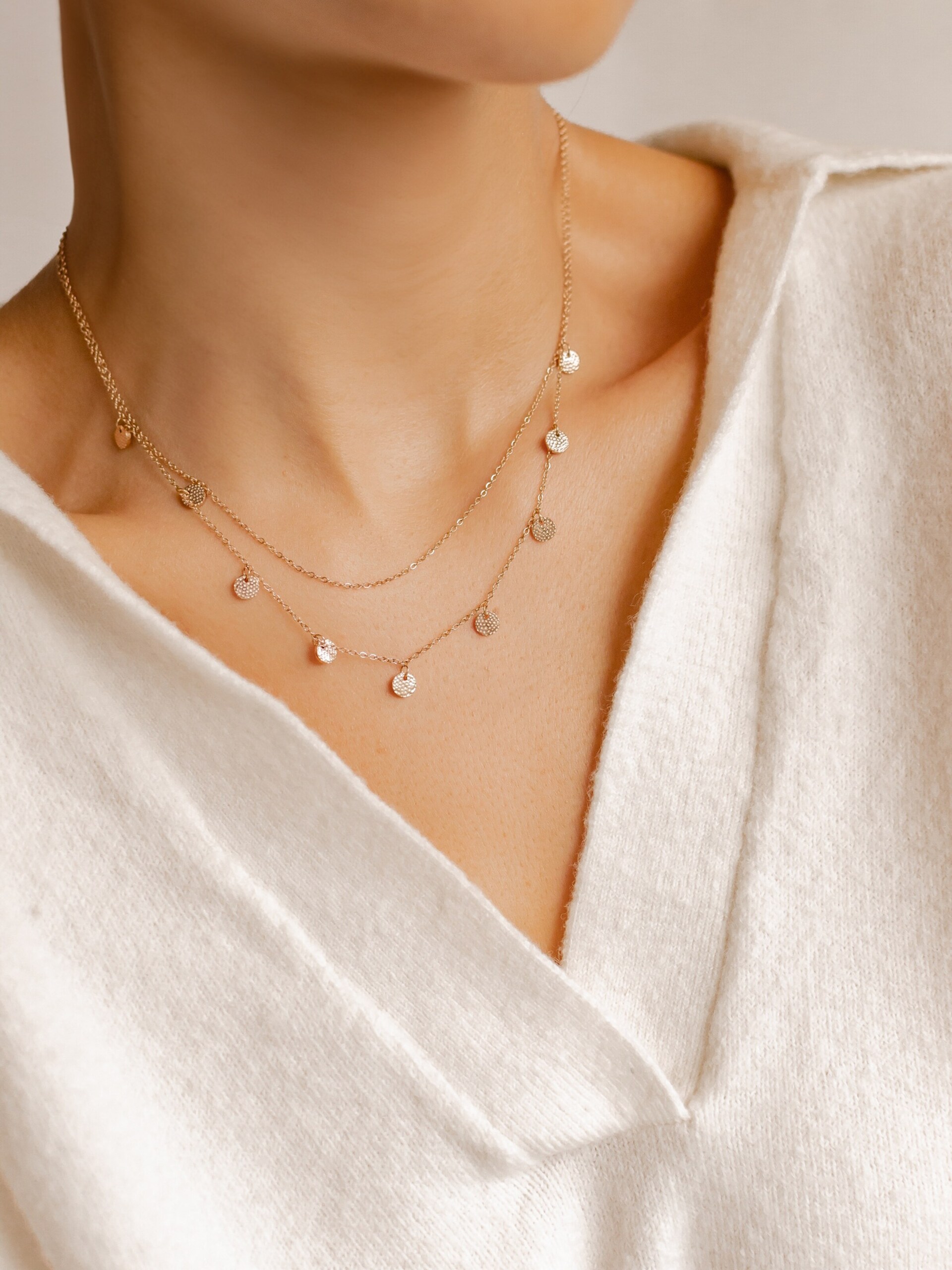 Hey Happiness Halsband 'Texture' dam