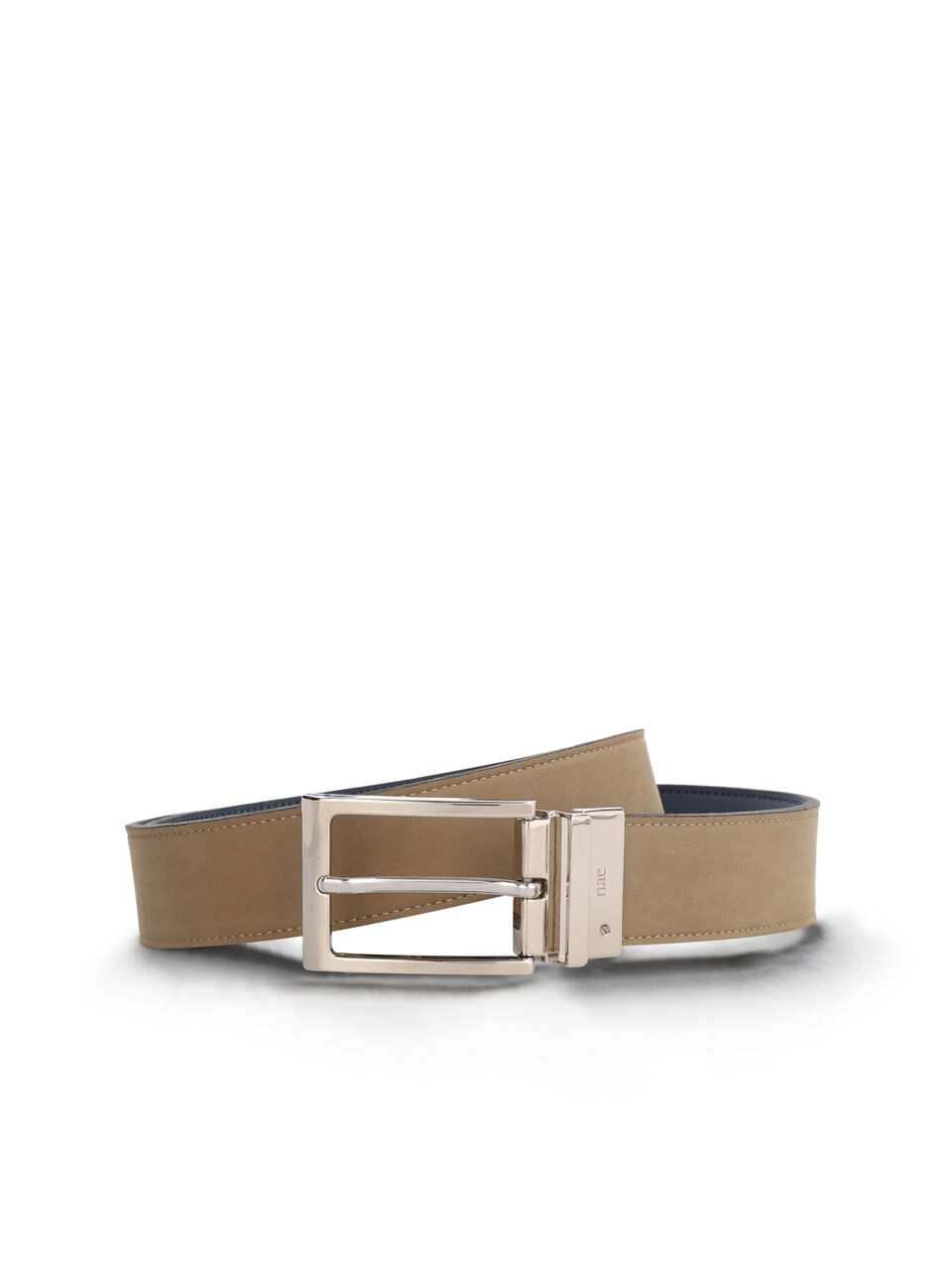 Bälte 'Tarres' beige / marinblå
