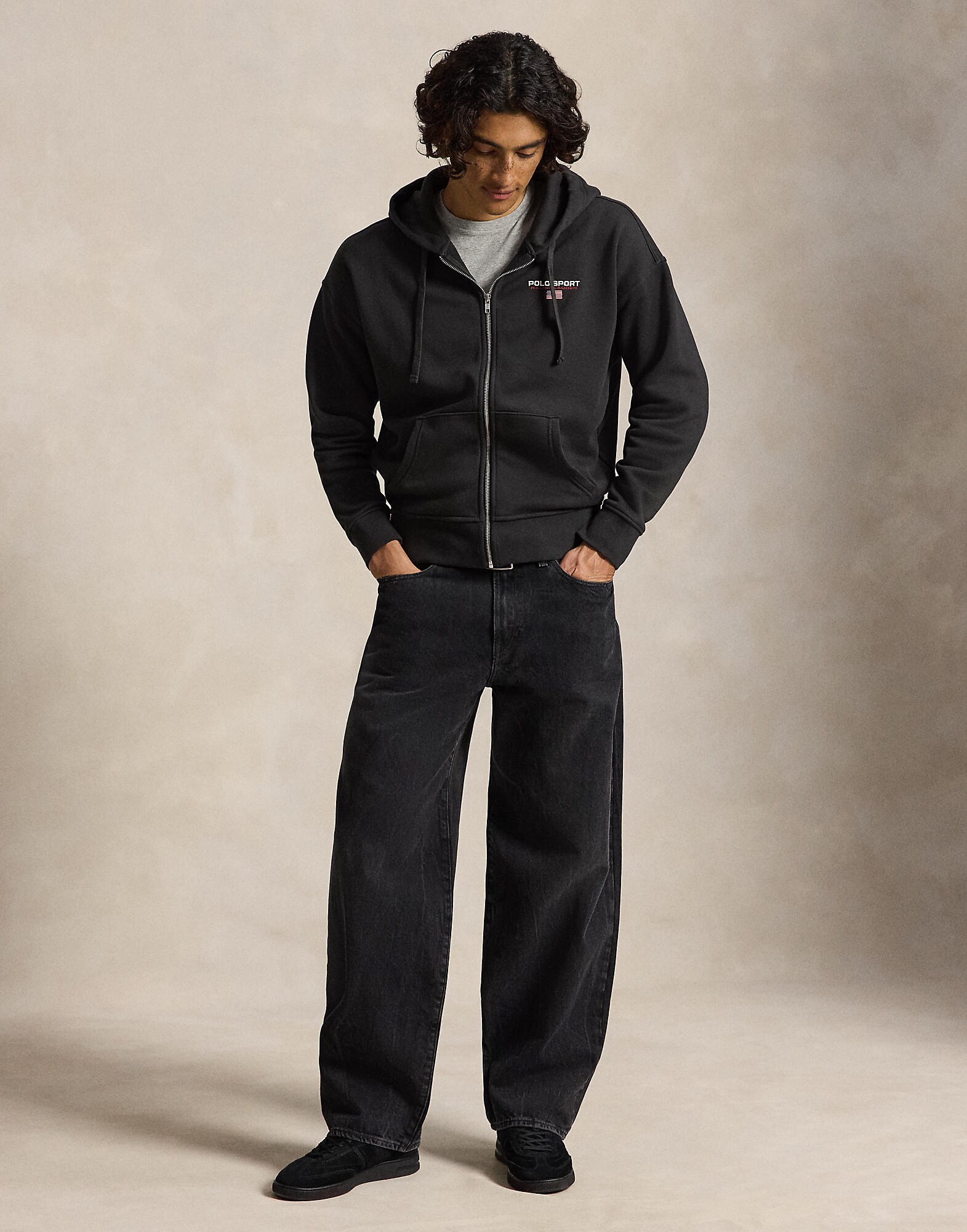 Polo Ralph Lauren Sudadera con cremallera  negro – imagen 29