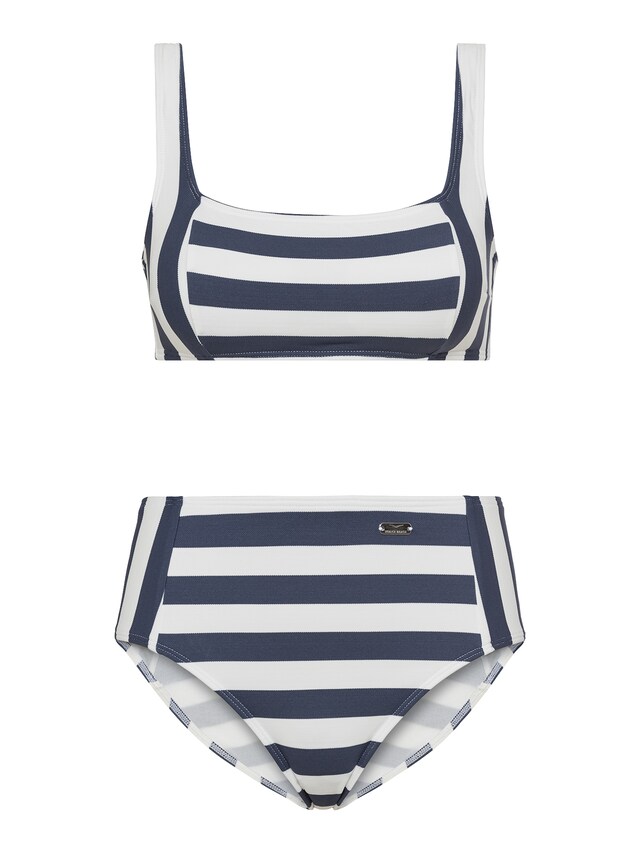 VENICE BEACH, Bikini, kék & fehér, 3 kép a 4 közül