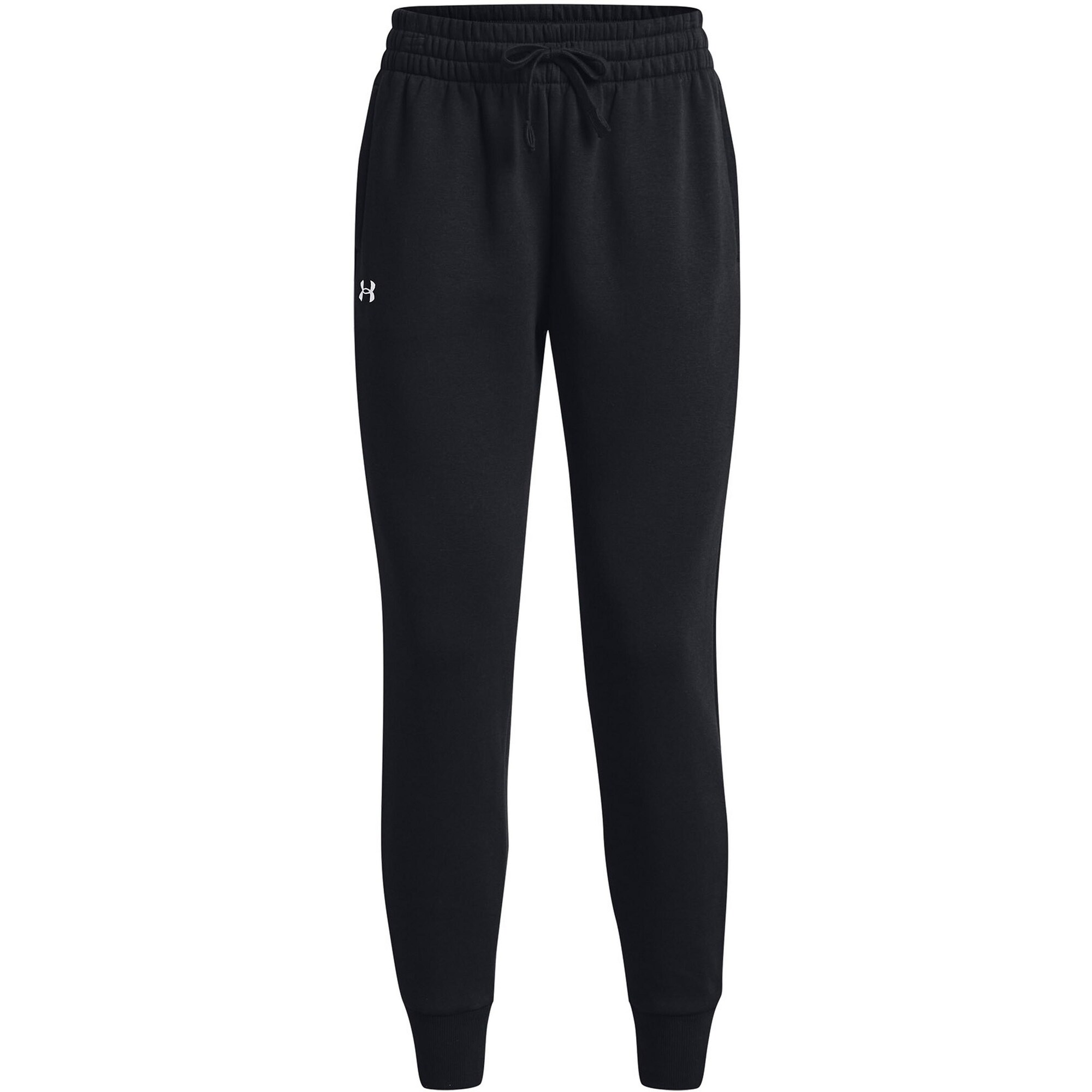UNDER ARMOUR Pantaloni sport Rival  negru / alb