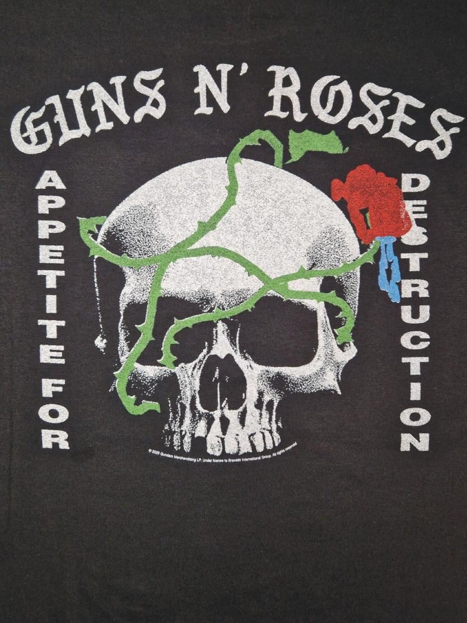 GUNS N' ROSES Camiseta 'Guns N´ Roses Skull Revision T-Shirt'  negro – imagen 4