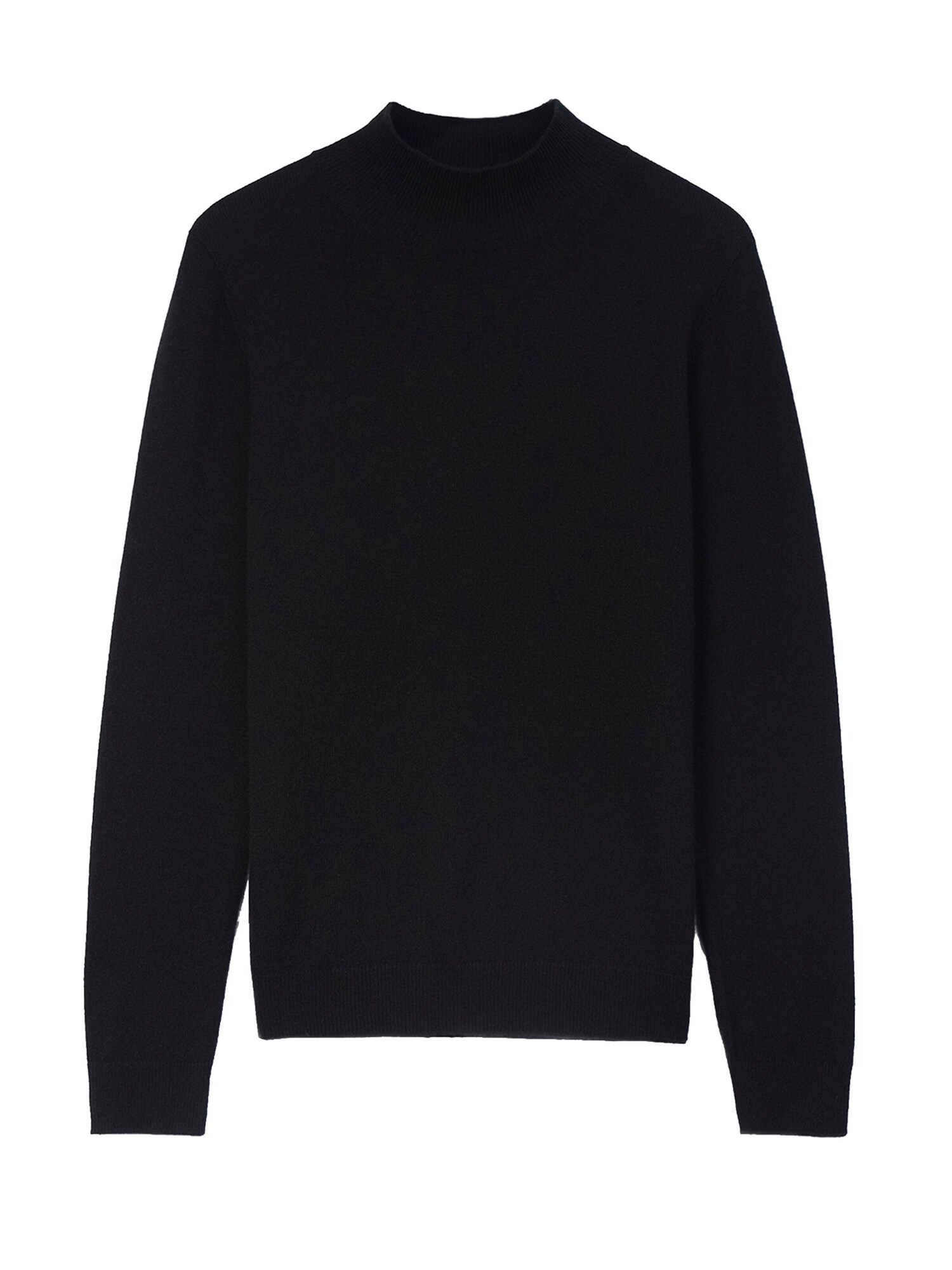 GOBI Cashmere Jersey 'Women's Essential Cashmere Mock Neck Sweater' negro denim