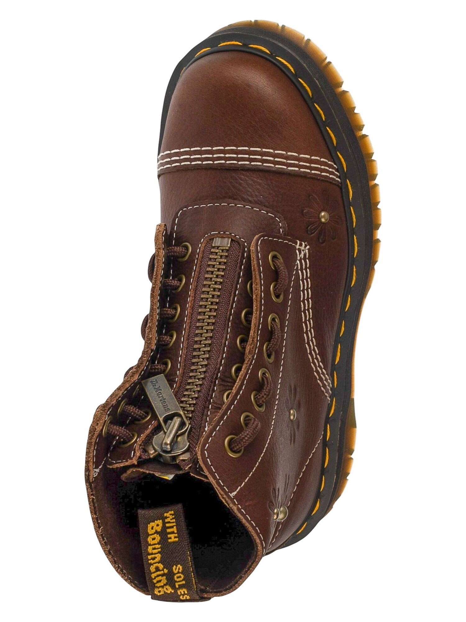 Dr. Martens Botas de tobillo 'Sinclair Flower'  marrón – imagen 4