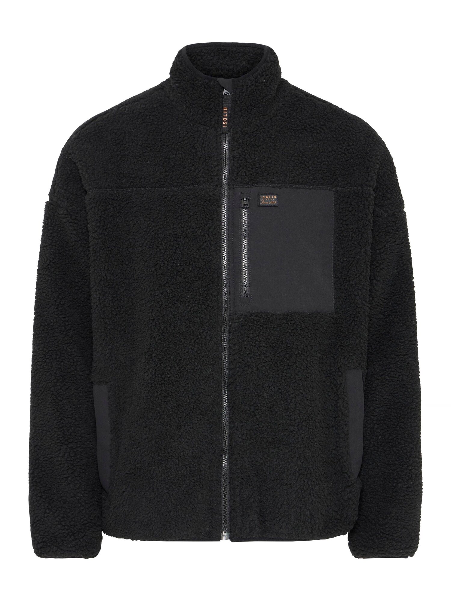 !Solid Chaqueta polar 'Walther'  negro