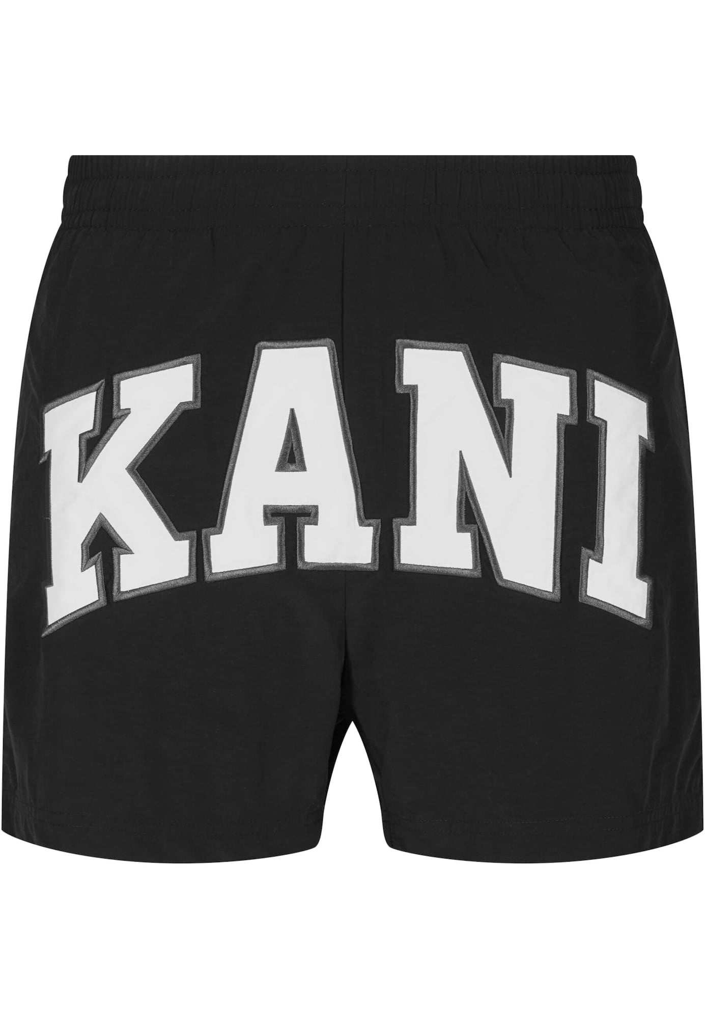 Karl Kani Kratke hlače za surfanje  črna / bela