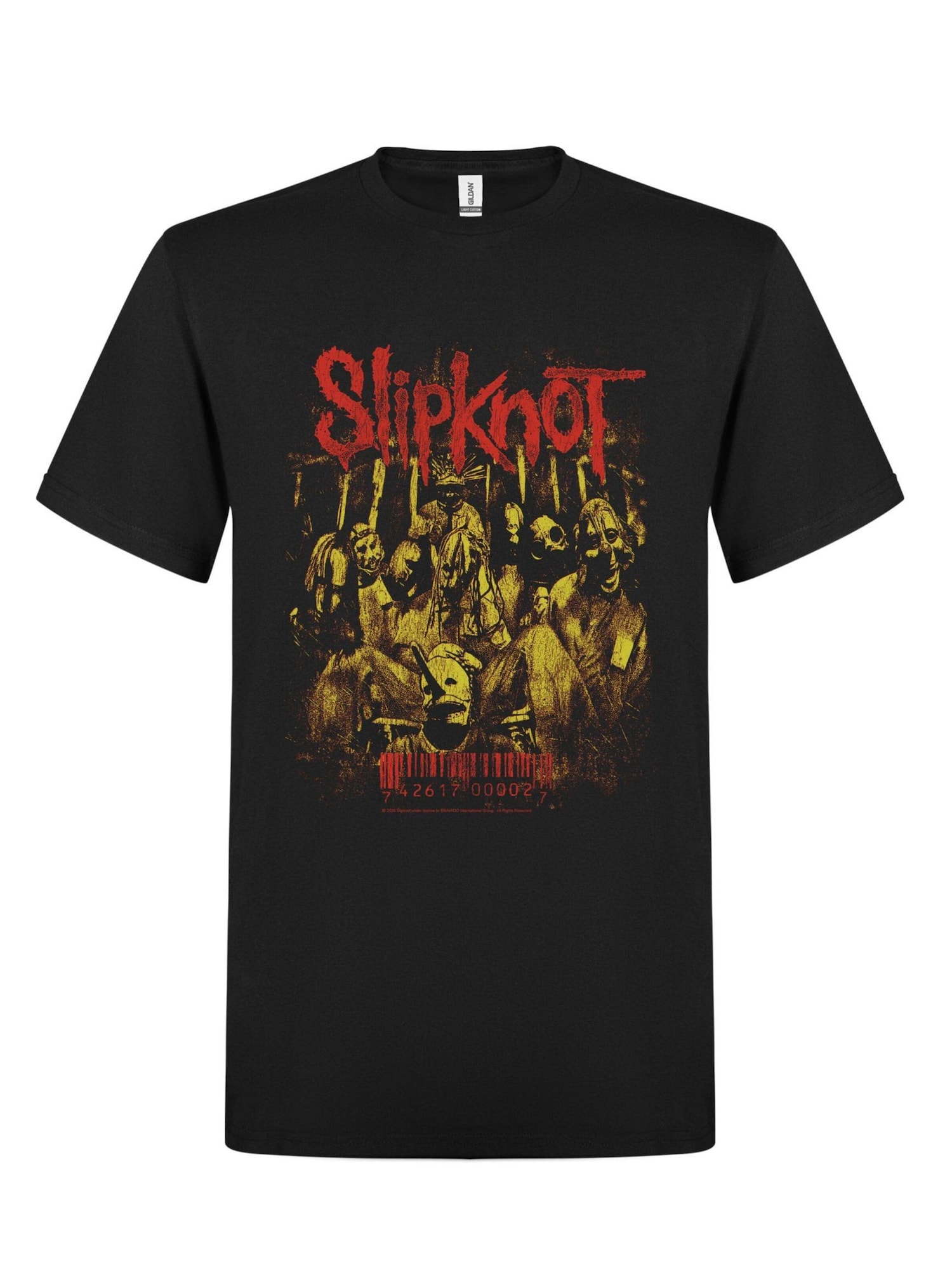 SLIPKNOT Camiseta 'Slipknot welcome to 99'  negro