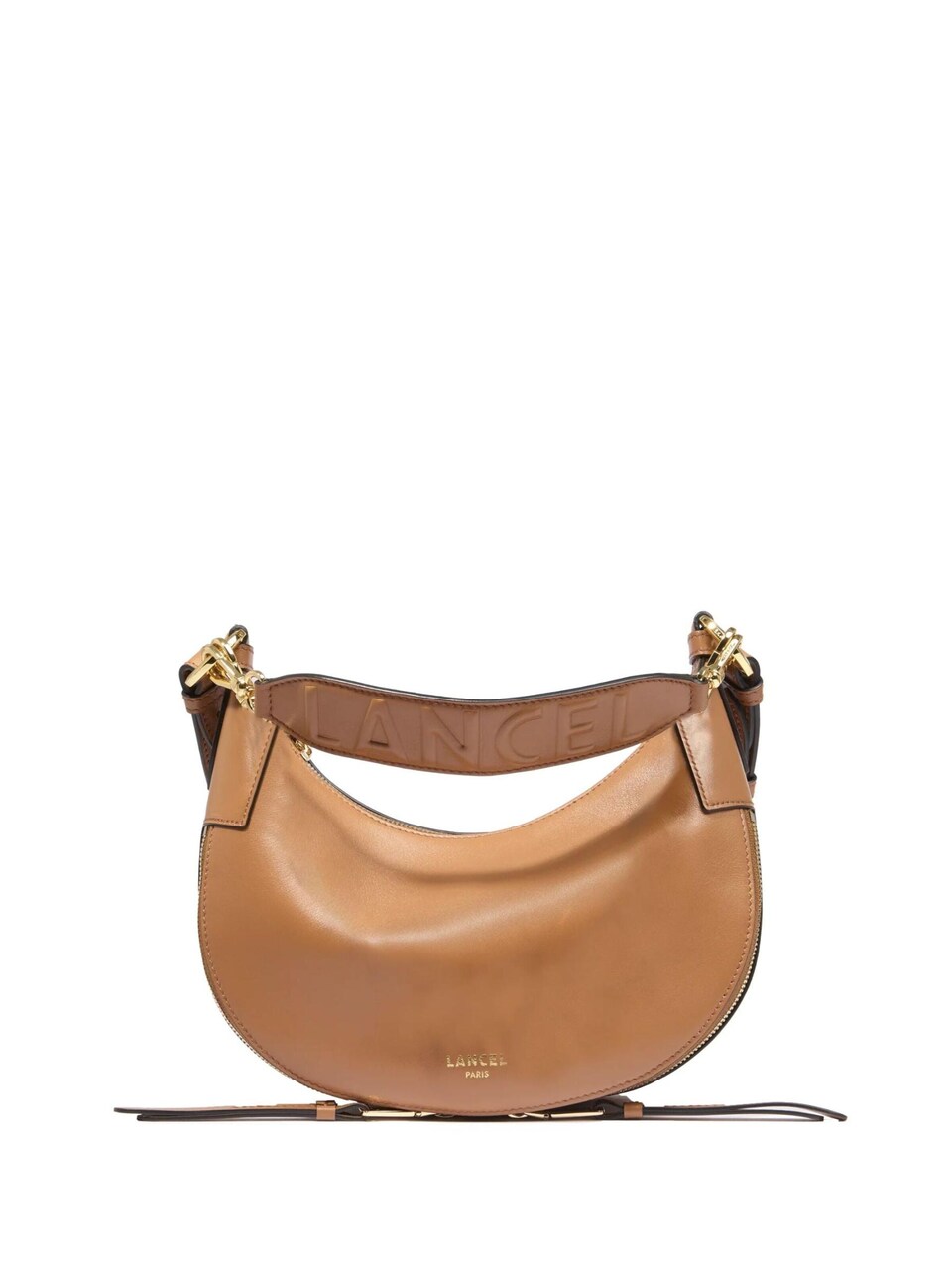 Axelremsväska 'Lancel Sac Bandoulière S Origami Camel Femme'