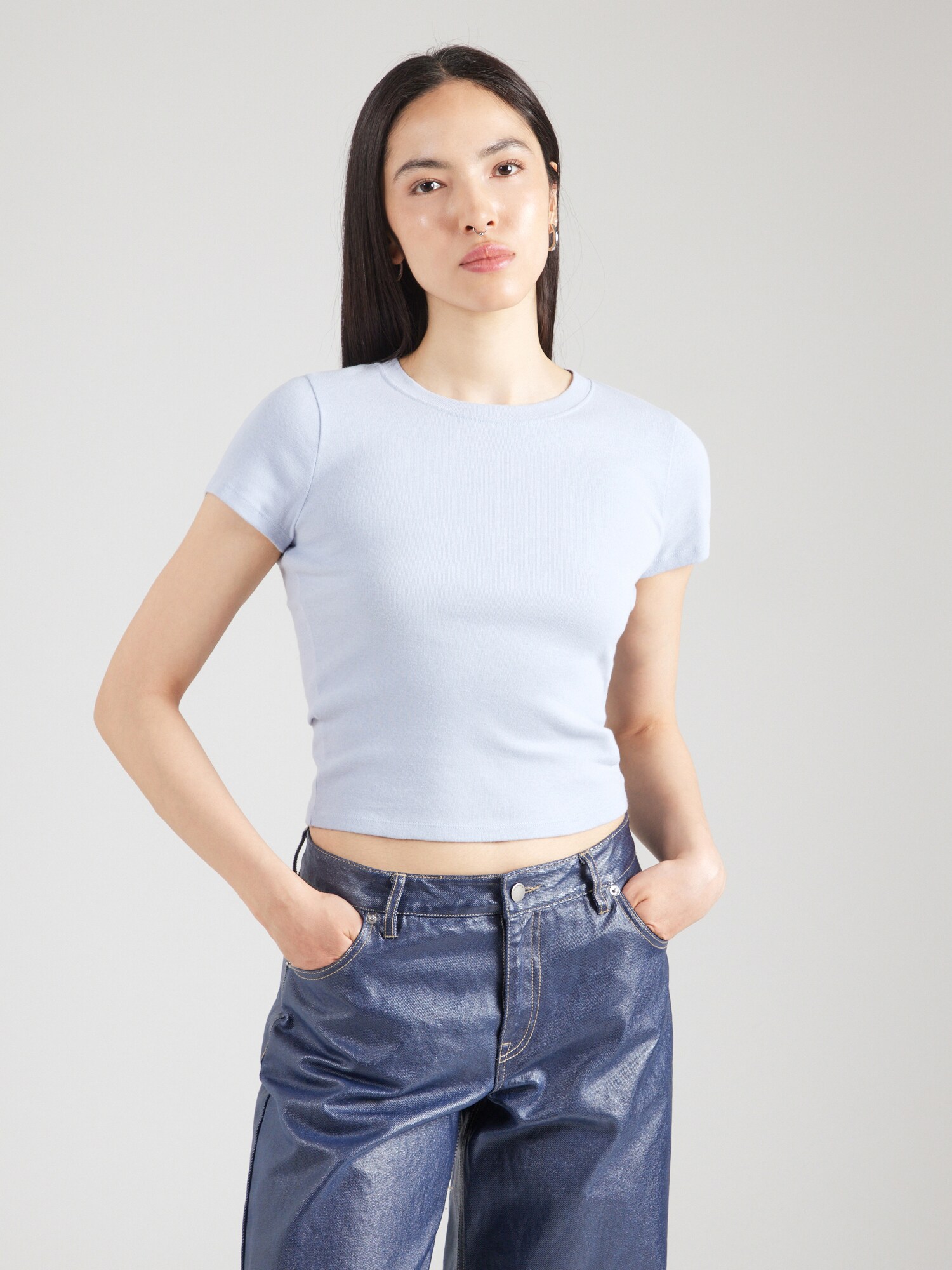 HOLLISTER Póló  világoskék termék 2. képe