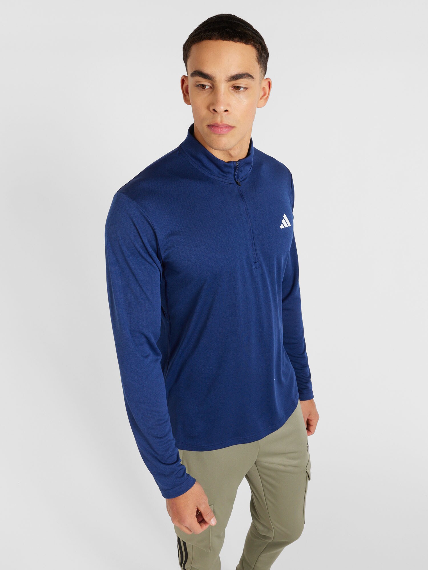 ADIDAS PERFORMANCE Funkcionális felső  sötétkék / fehér termék 2. képe