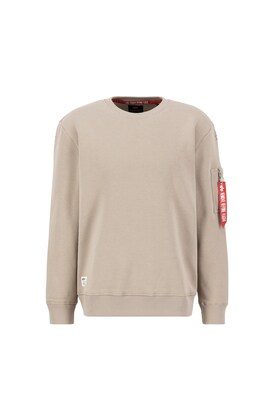 alpha industries Sweatshirt ‘Dragon’ Sand / Bruin / Grijs / Rood