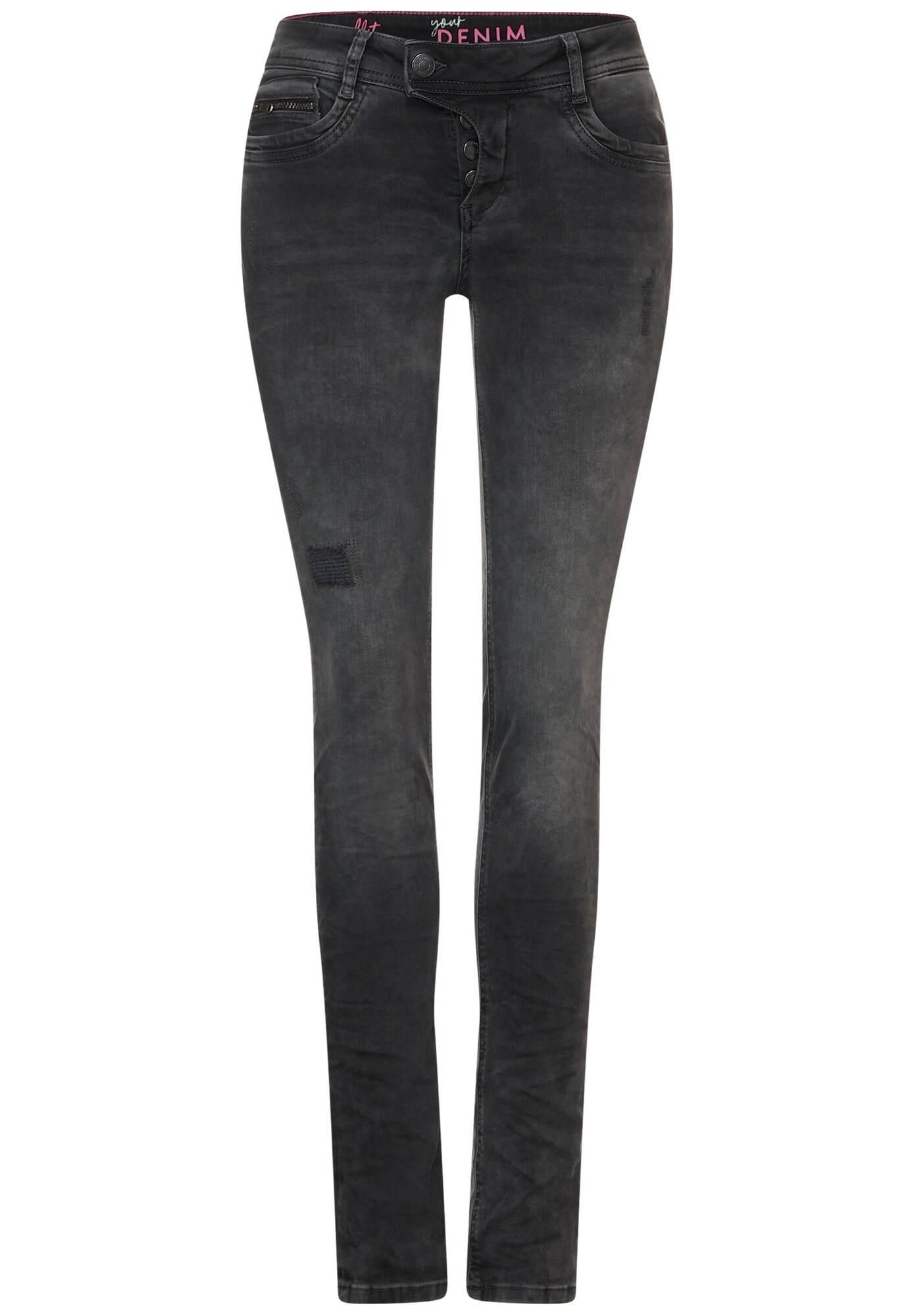 STREET ONE Jeans 'Jane'  negru denim