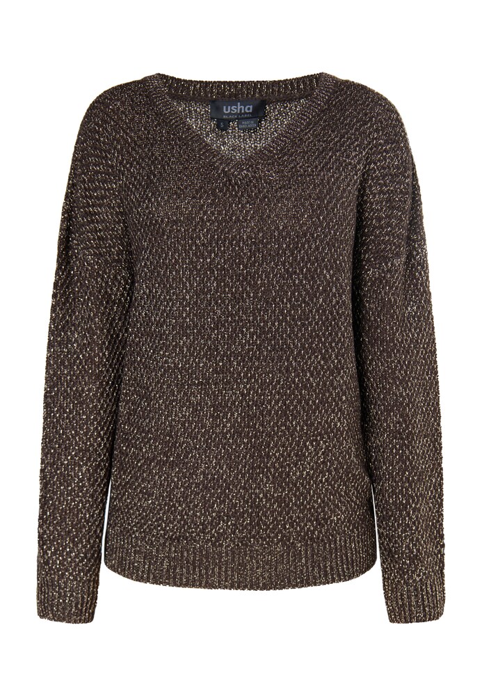 usha BLACK LABEL Pulóver Női barna , Méret M