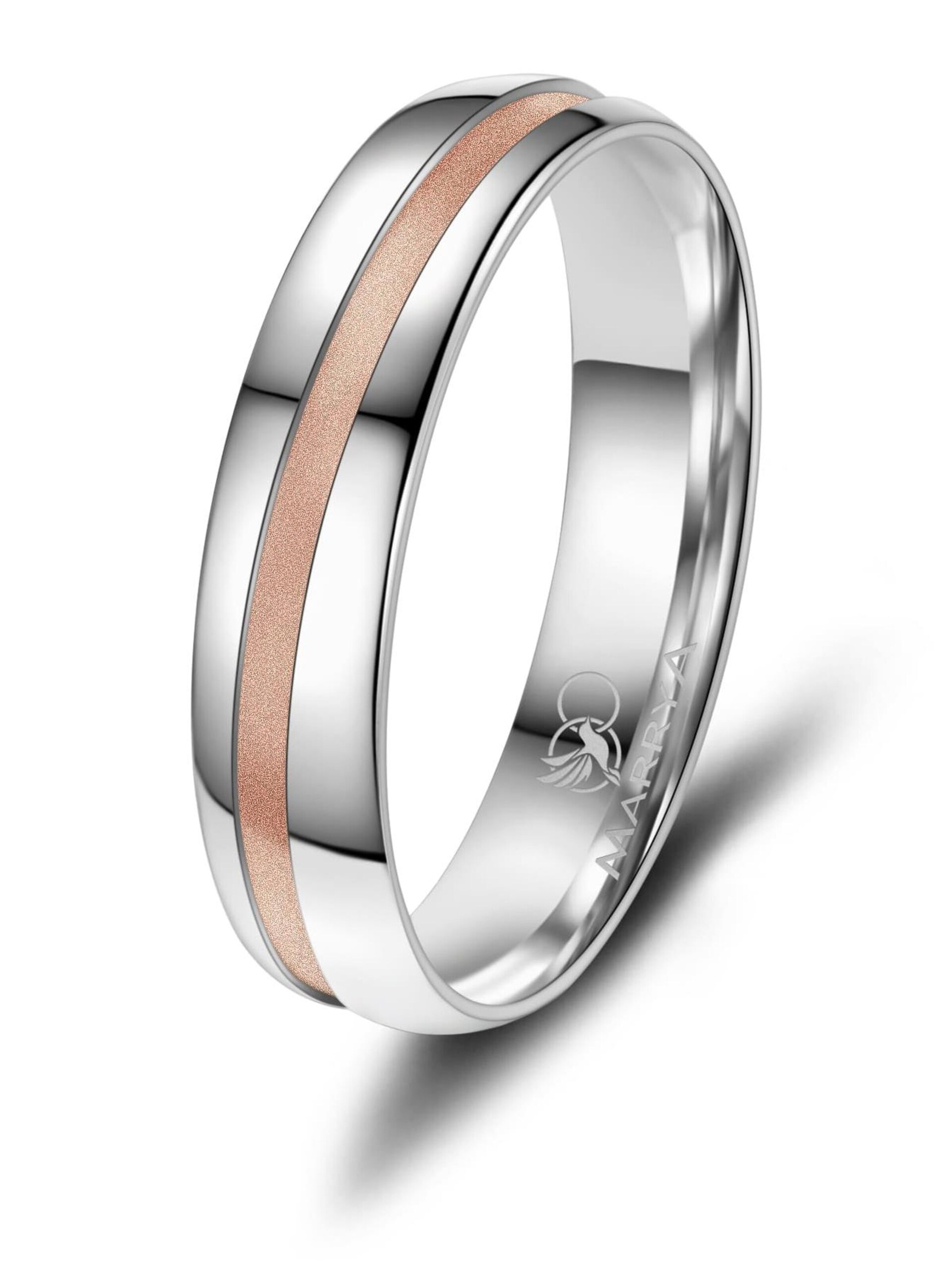 MARRYA Ring 'MARRYA SI-22 Ehering aus Silber' dam