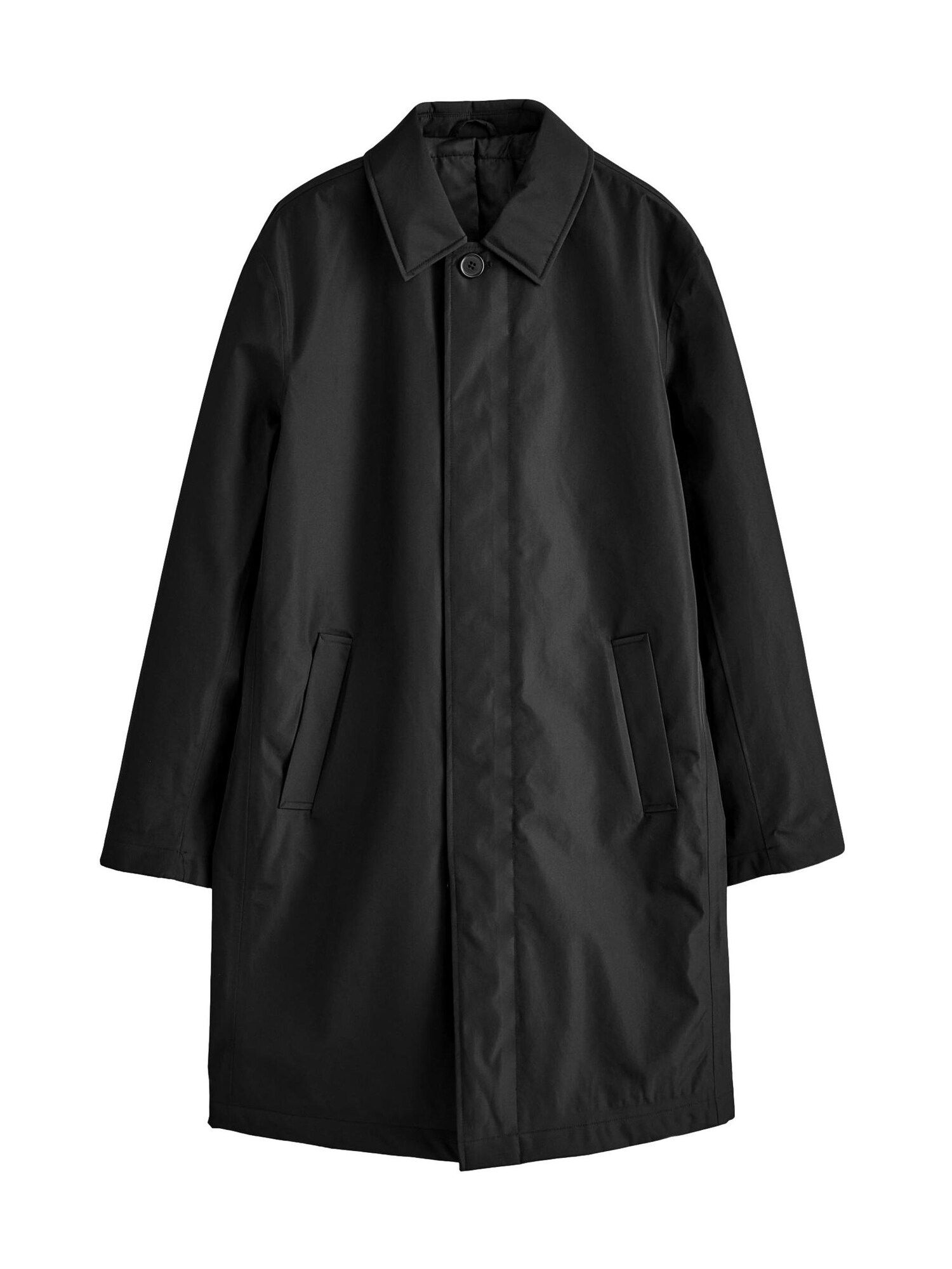 Next Palton de primăvară-toamnă  negru