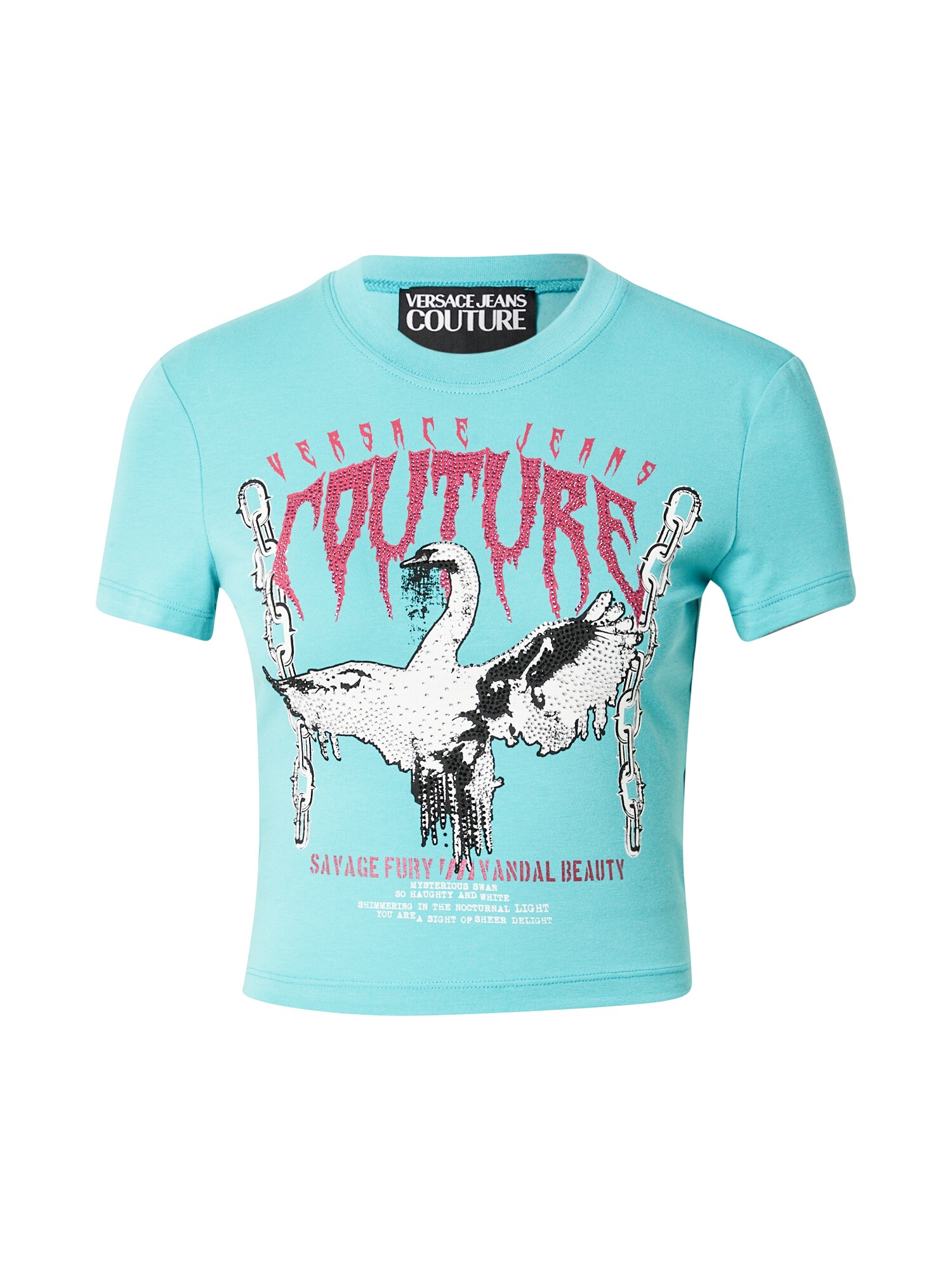 Versace Jeans Couture Shirts  blå / magenta / sort / hvid