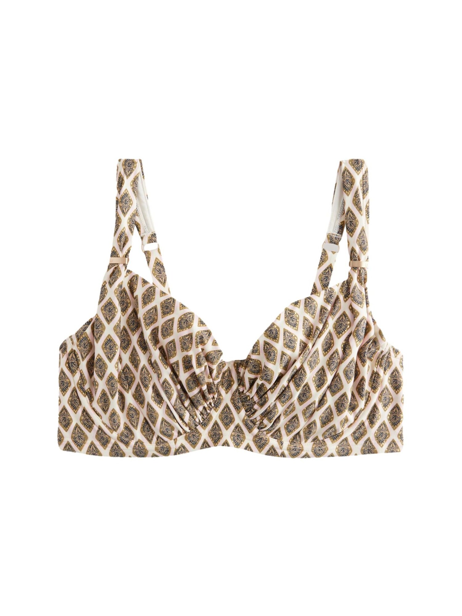 Next Bikini felső  bézs / szürke / khaki akciós termékkép 1
