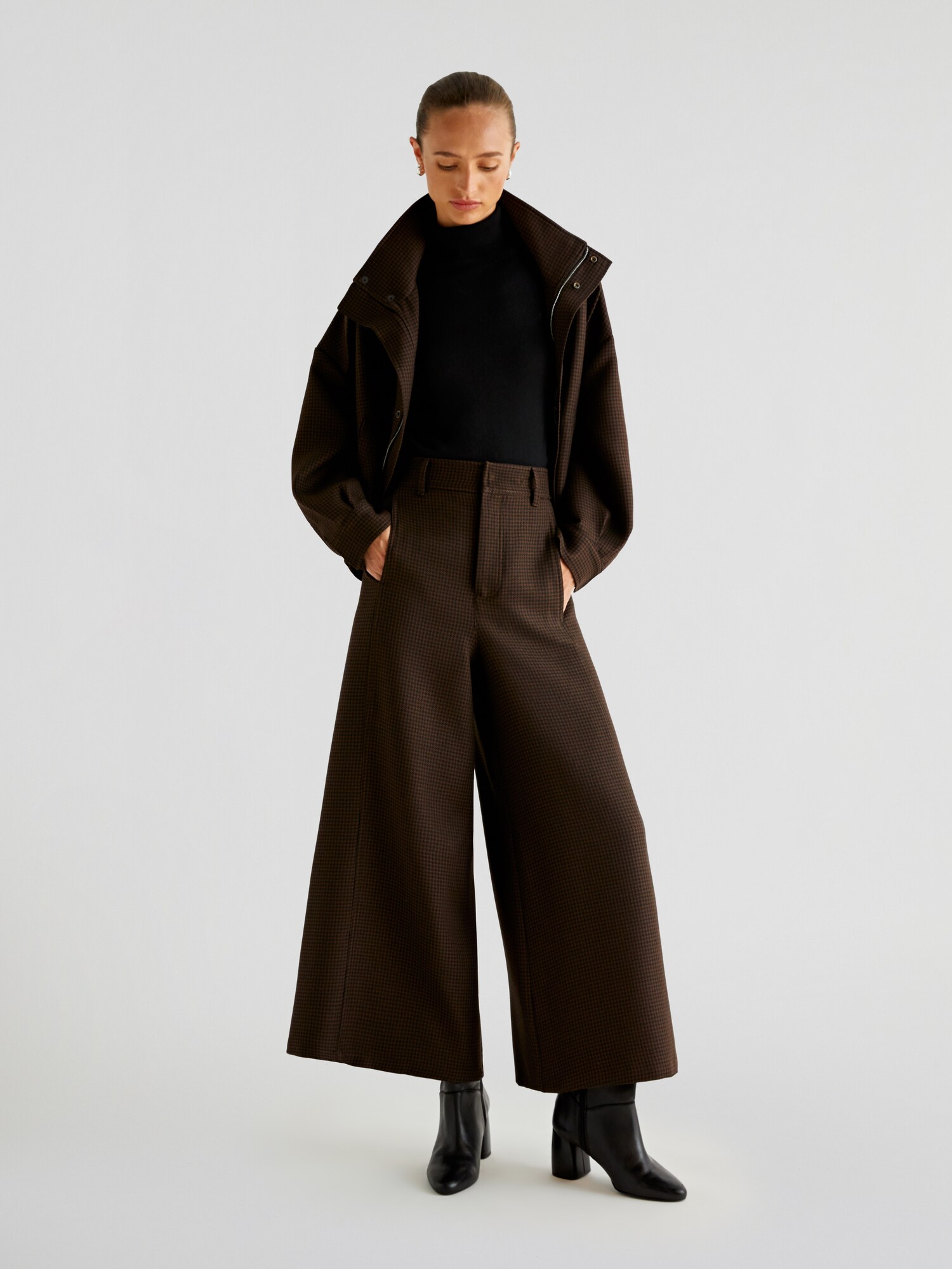Scalpers Pantaloni Choussy  maro