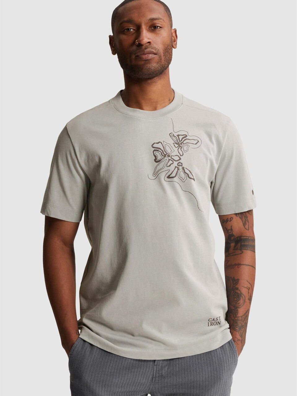 T-shirt 'T-shirt in jersey with artwork'